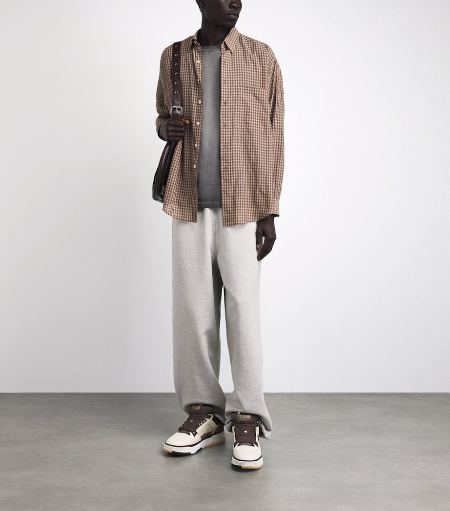 AMIRI Leather MA-1 Sneakers Brown Image 4