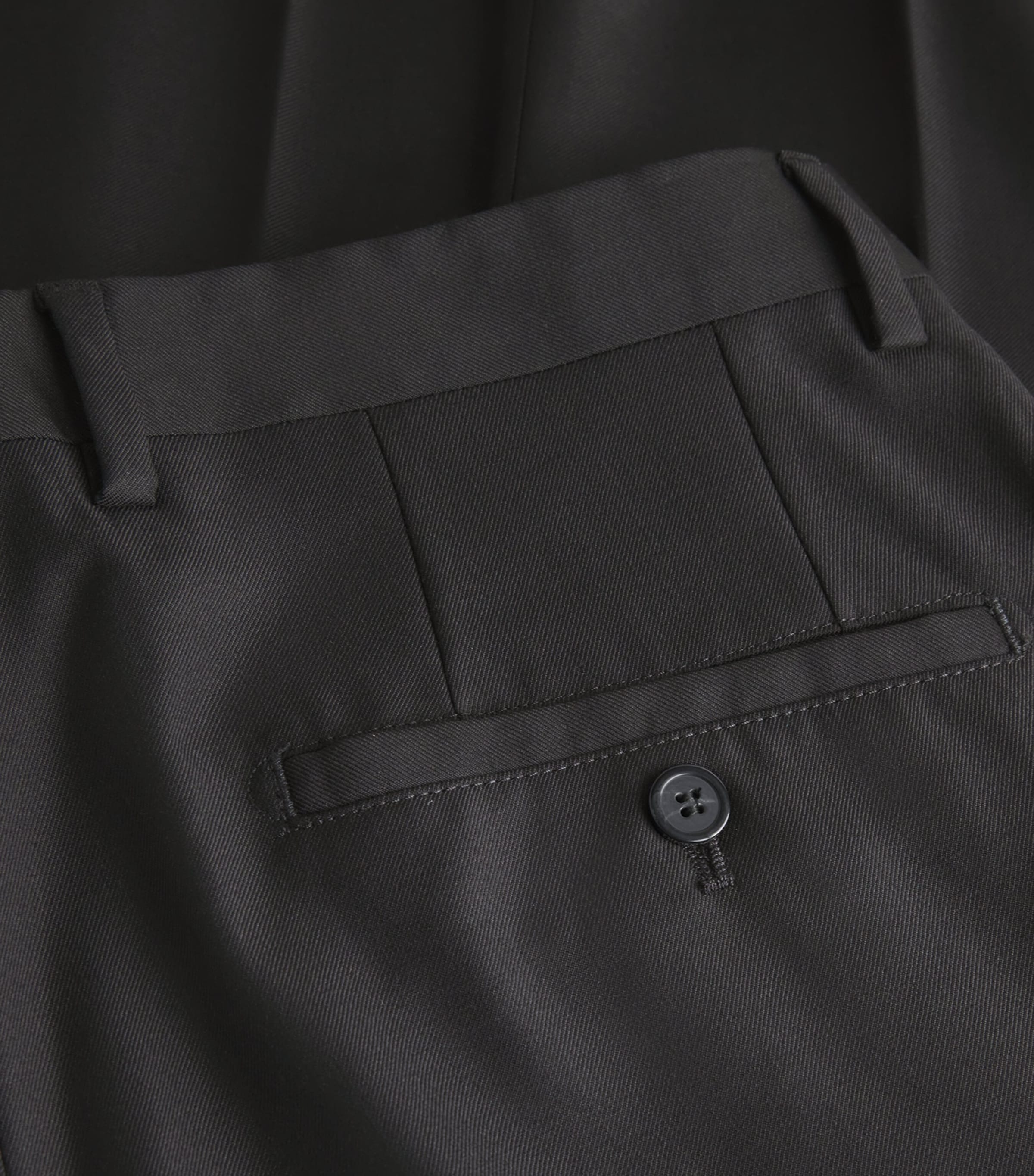 Virgin Wool Tailored Trousers 999 Image 5