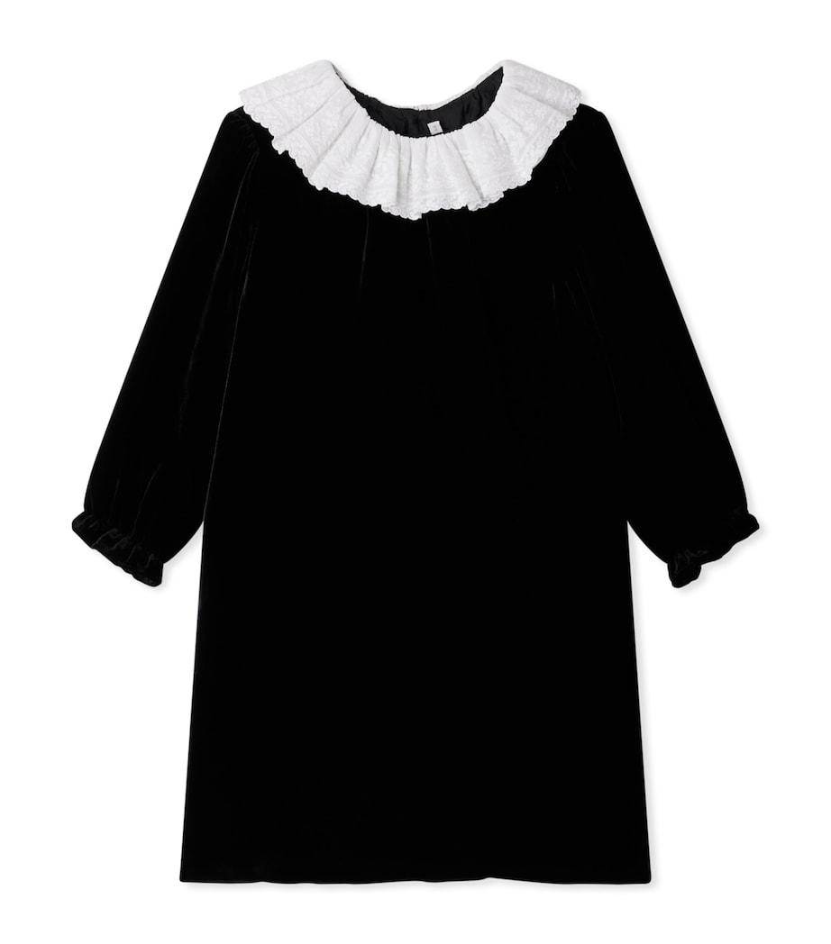 Velvet Jaelyn Dress (4-8 Years) NOIR Image 1