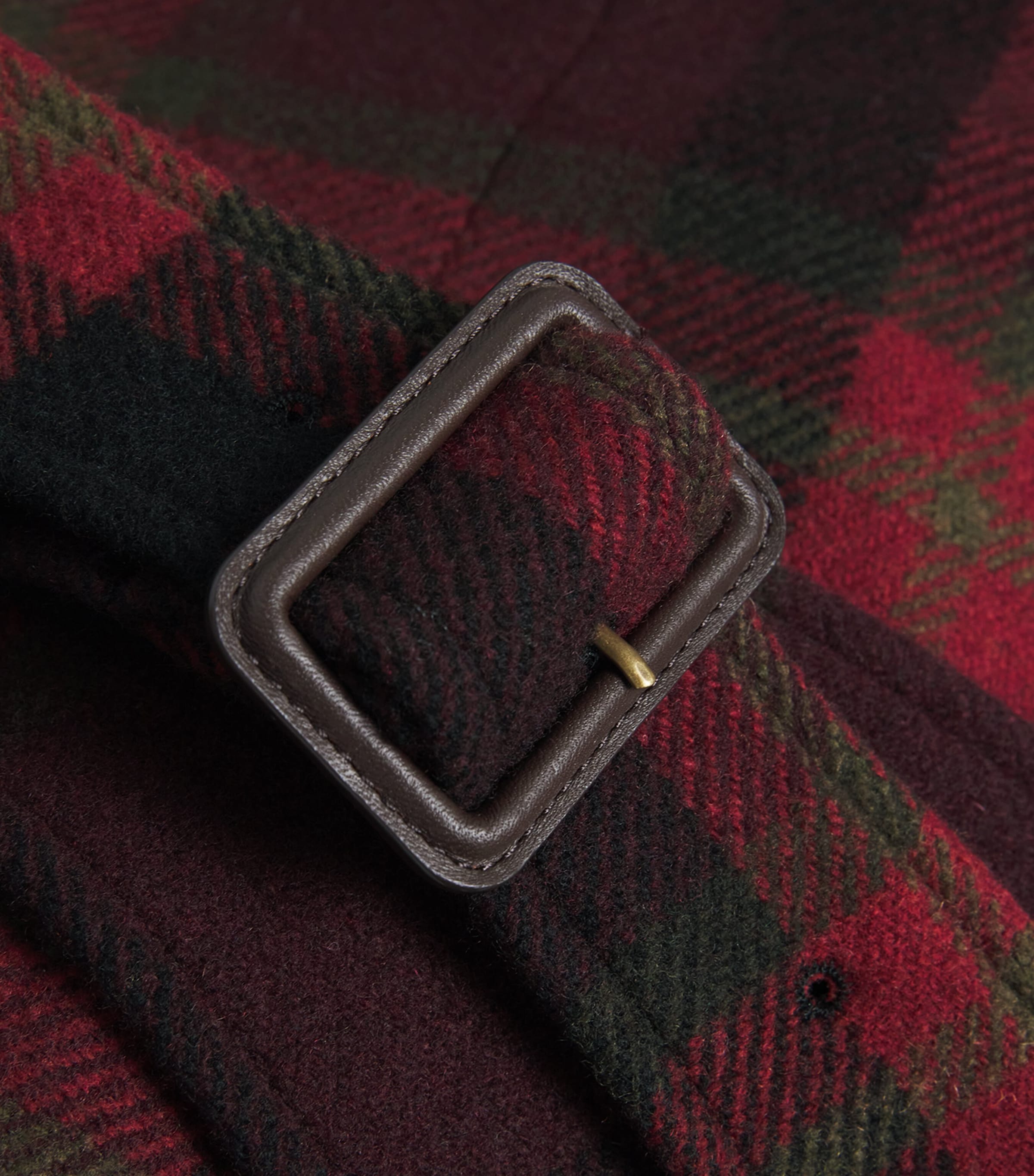Wool-Blend Check Jacket 1967 RED MULTI PLAID Image 5