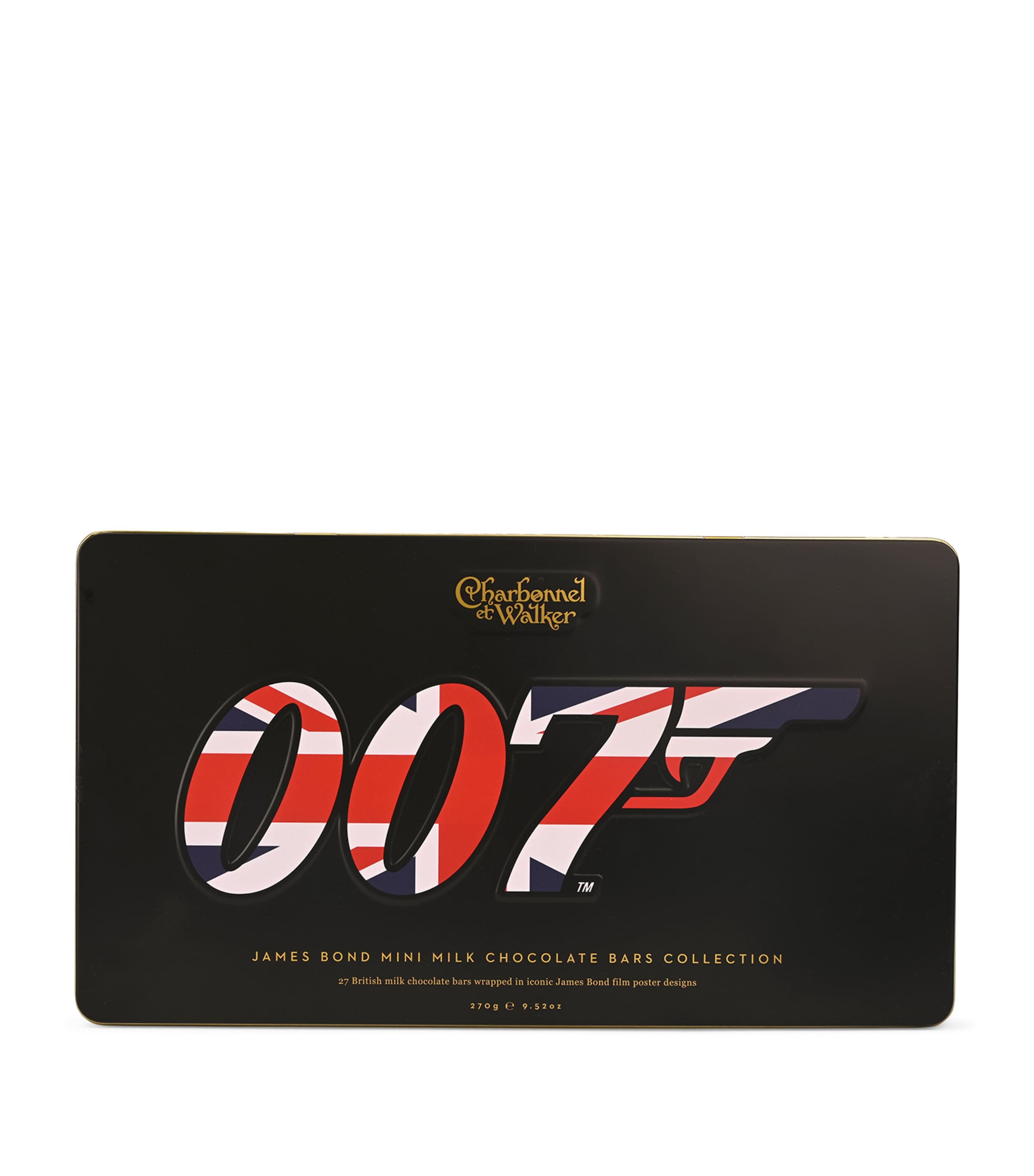 Charbonnel et Walker James Bond Mini Chocolate Bar Selection (270g) | Food | Chocolates | Chocolate Boxes | Free From | Vegetarian | Designers | Charbonnel et Walker