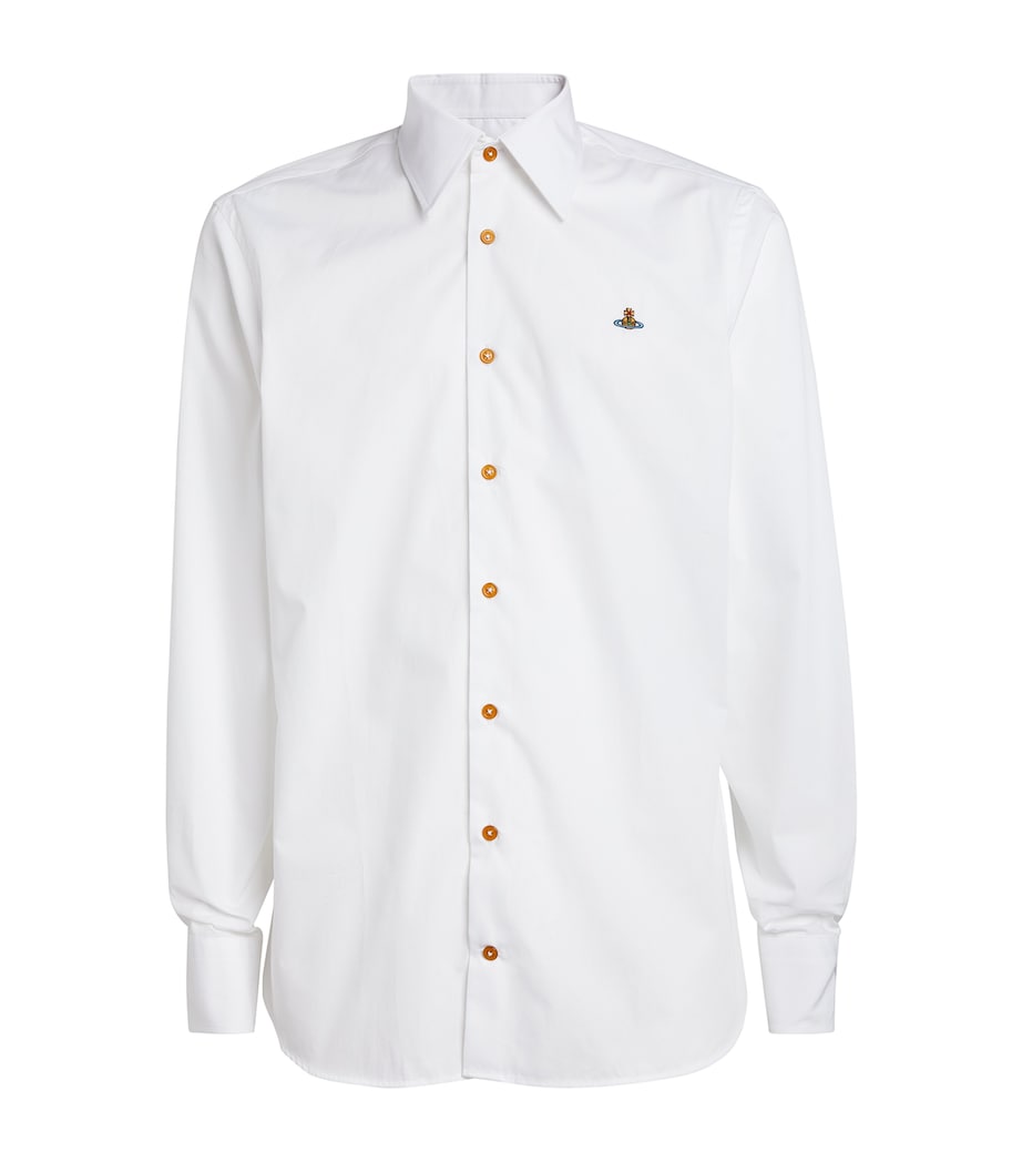Long-Sleeved Orb Shirt A401 - WHITE Image 1