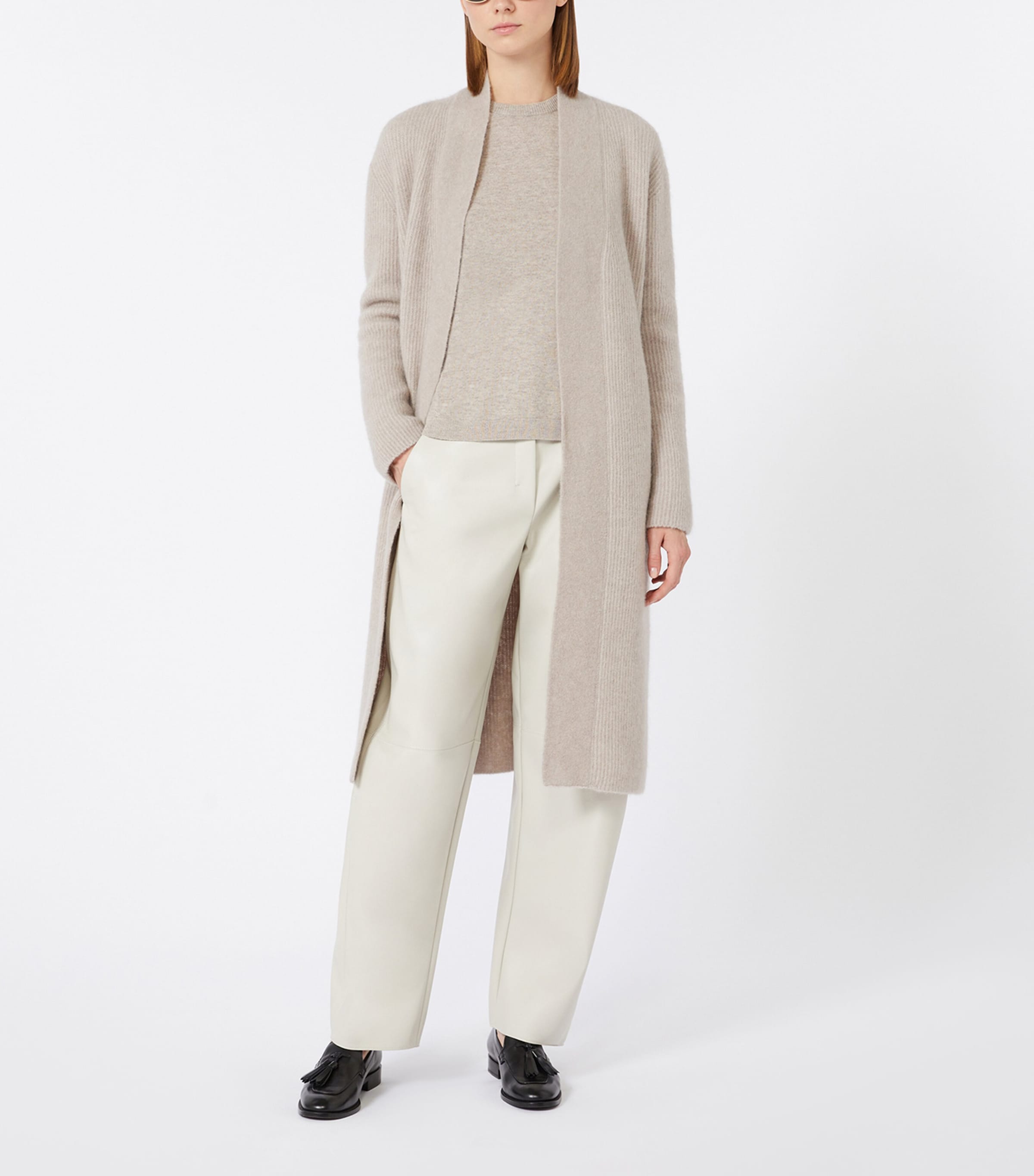 Virgin Wool-Cashmere Sweater BEIGE Image 2
