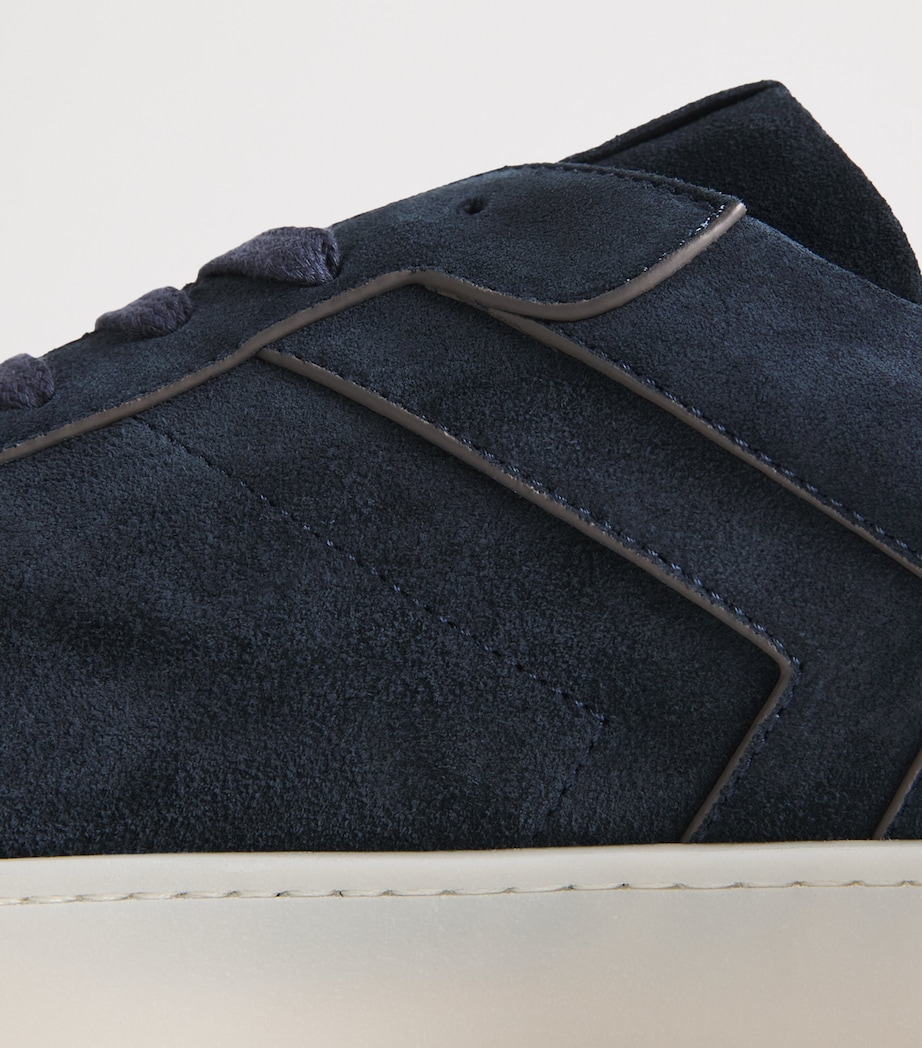 Canali Suede Nuvola Sneakers Image 7