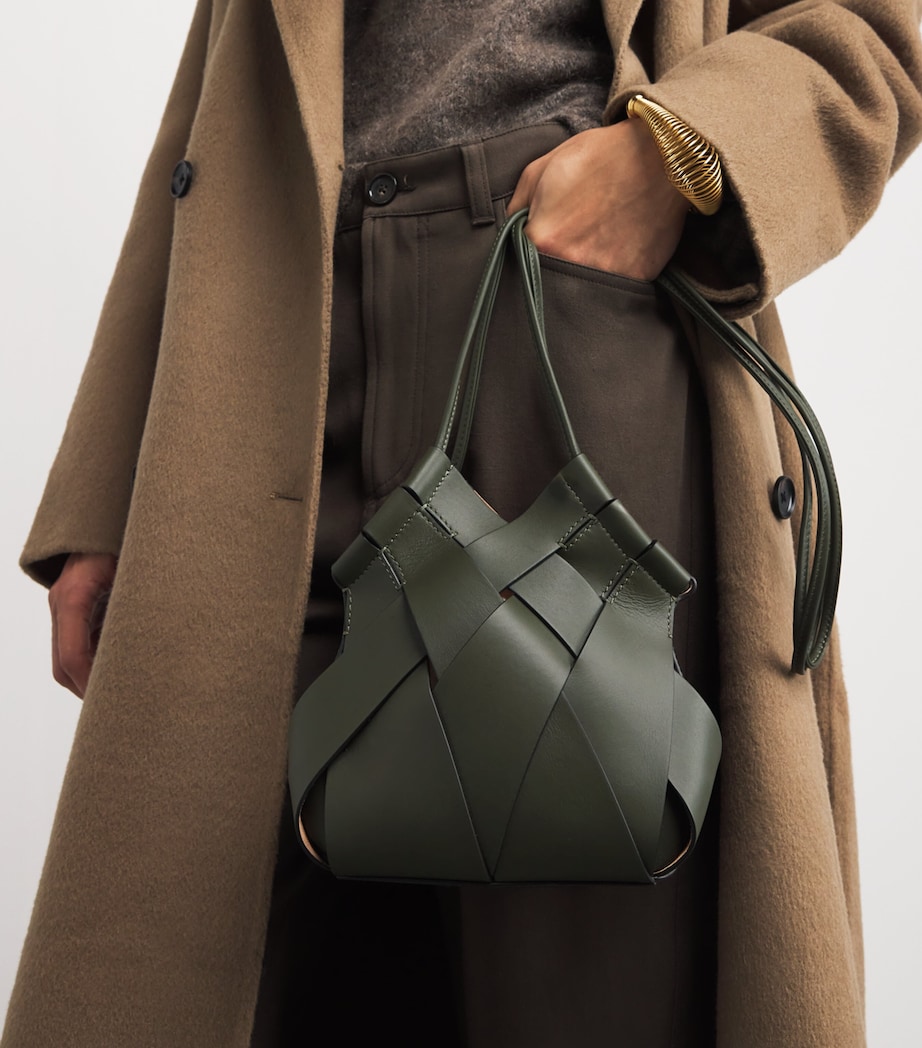Leather Charlotte Cross-Body Bag MILITAIRE Image 2