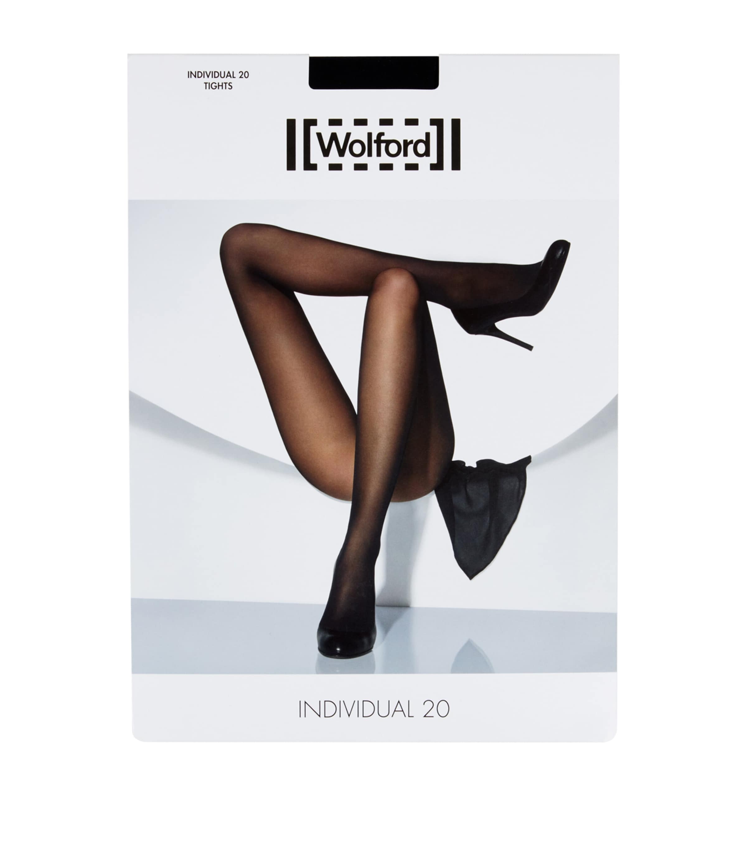 Shop Wolford Individual 20 Tights In Black