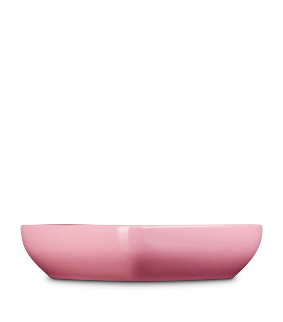 Le Creuset Stoneware Heart Bowl (20cm) Rose Quartz Image 3