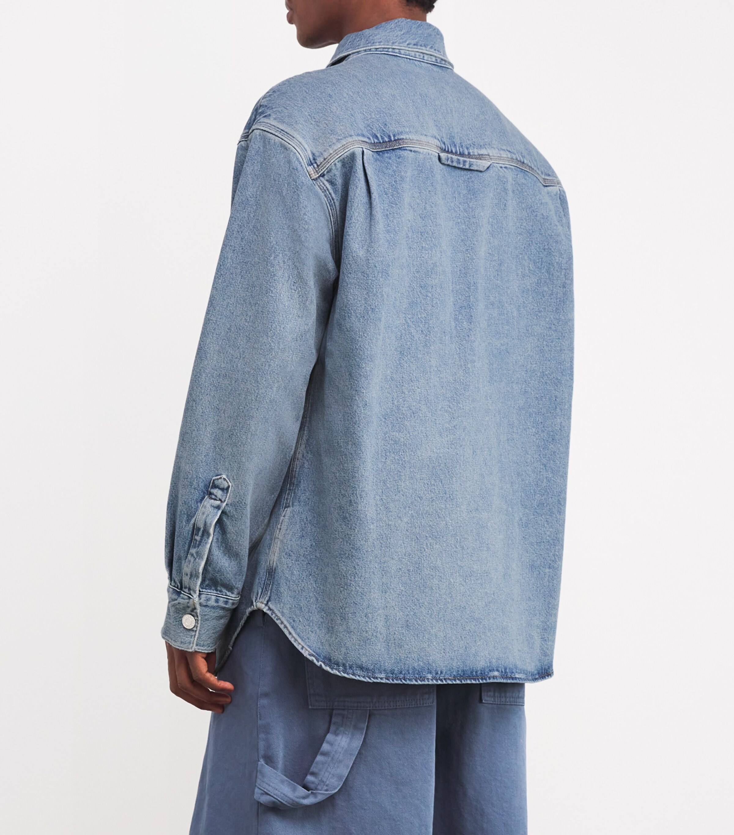 Oversized Atticus Denim Shirt CIRCIT Image 4
