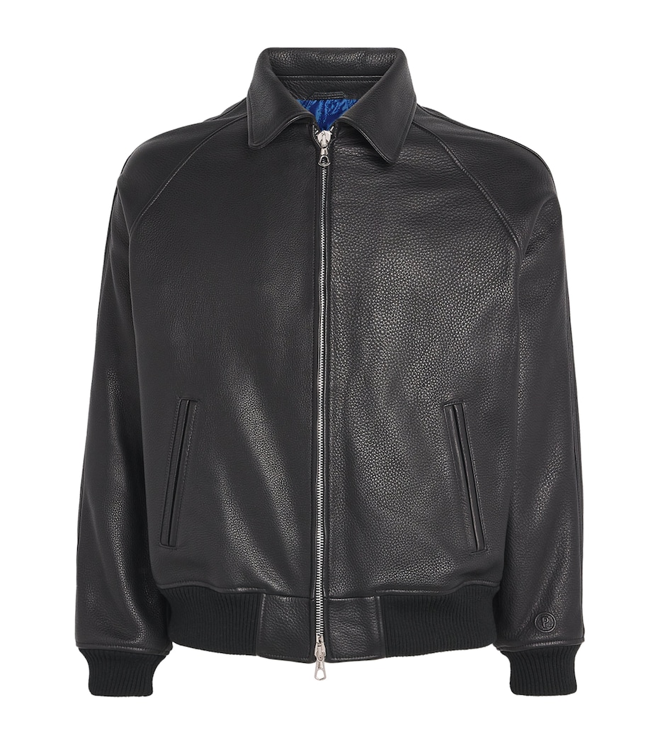 Senna Leather Jacket BLACK Image 1