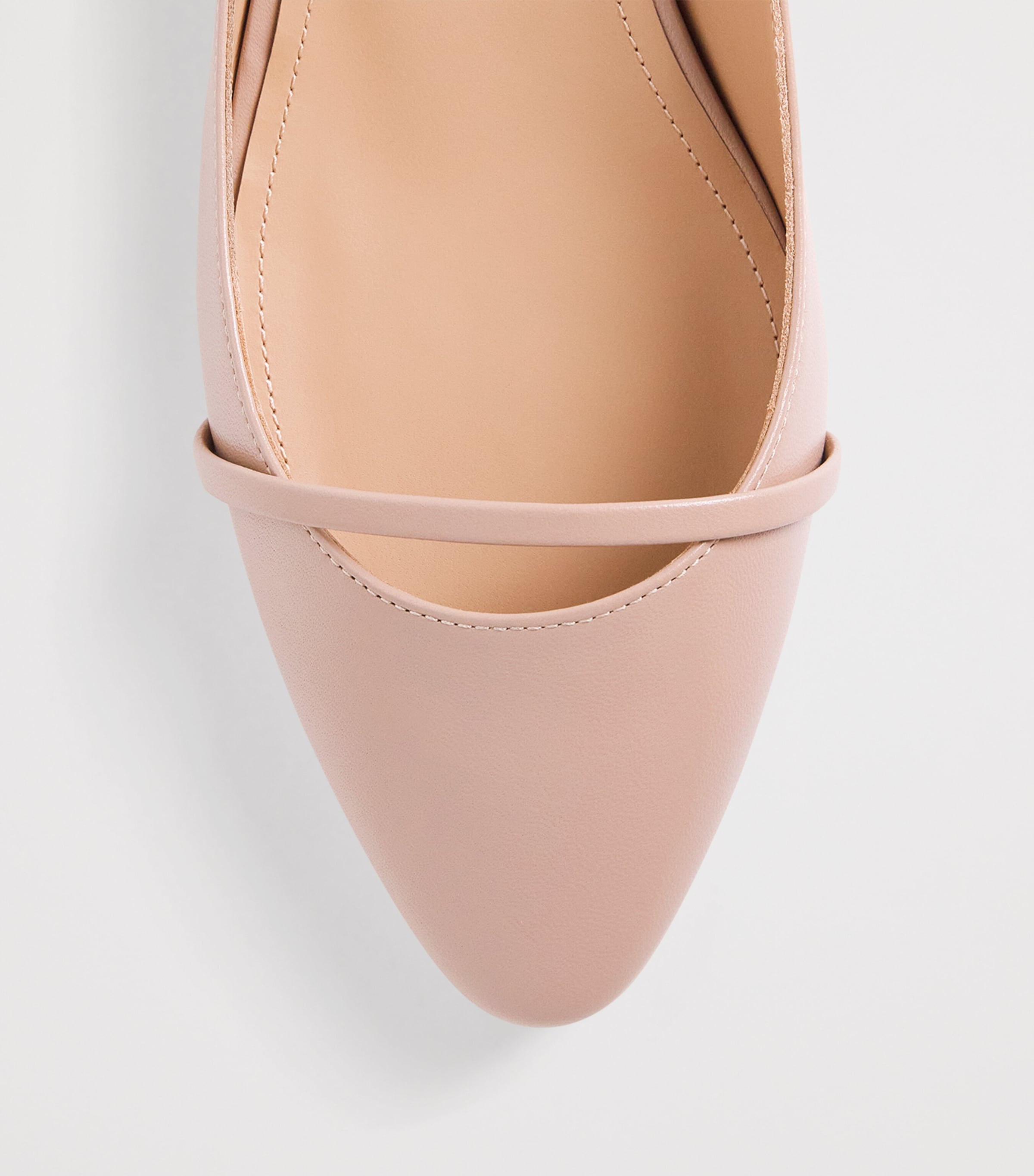Malone Souliers Leather Mary Ballet Flats 10 Dove Image 6