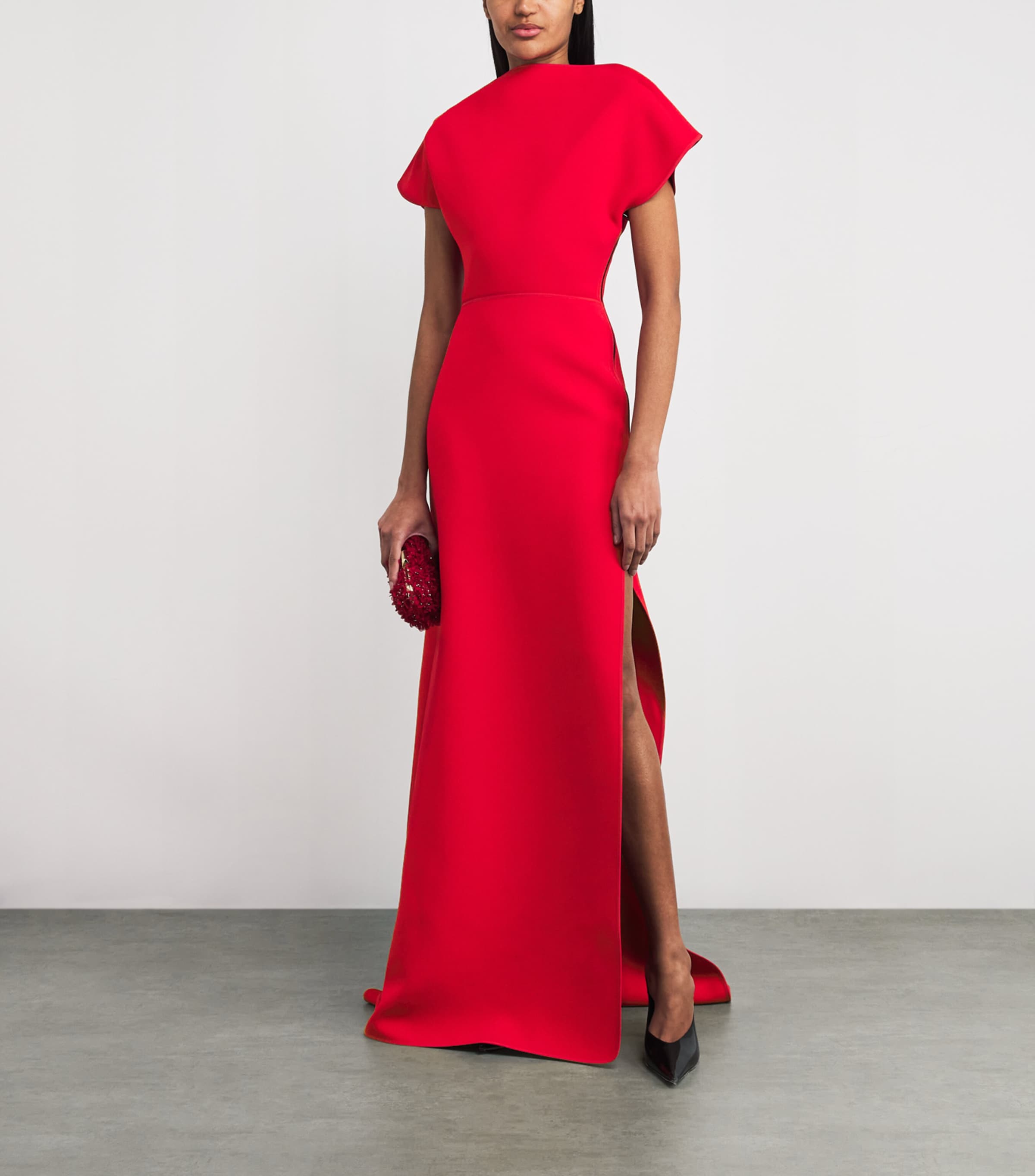 Foldover Absolve Gown ROUGE Image 2