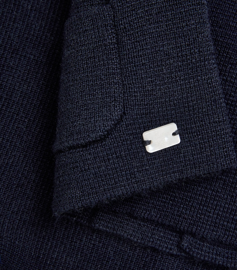 Wool-Blend Button-Up Cadigan (3 Months - 4 Years) 4MARINE Image 3