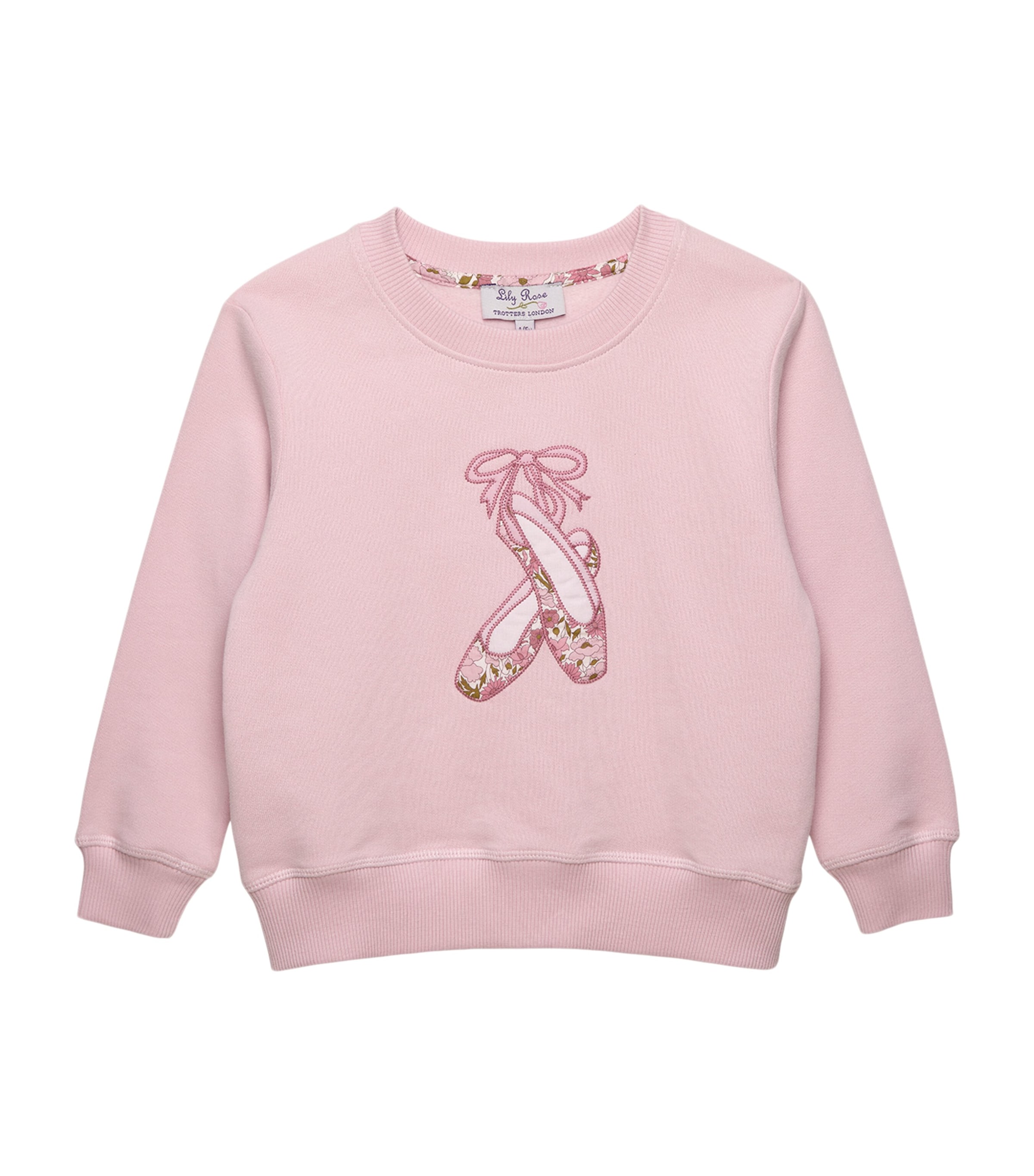 Trotters Cotton Ballerina Sweatshirt In Multi