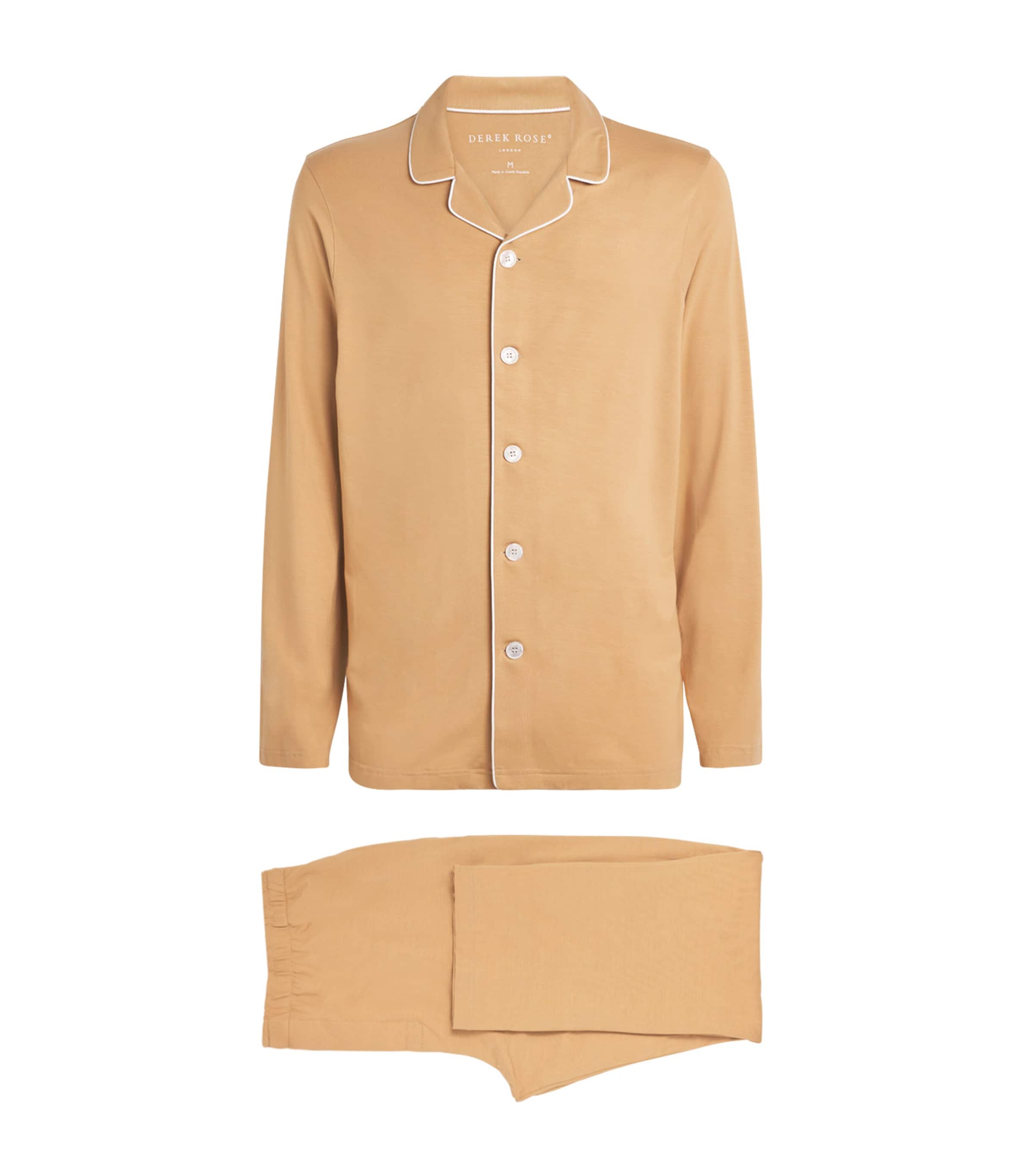 Micromodal Long Basel Pyjama Set NEUTRAL Image 1