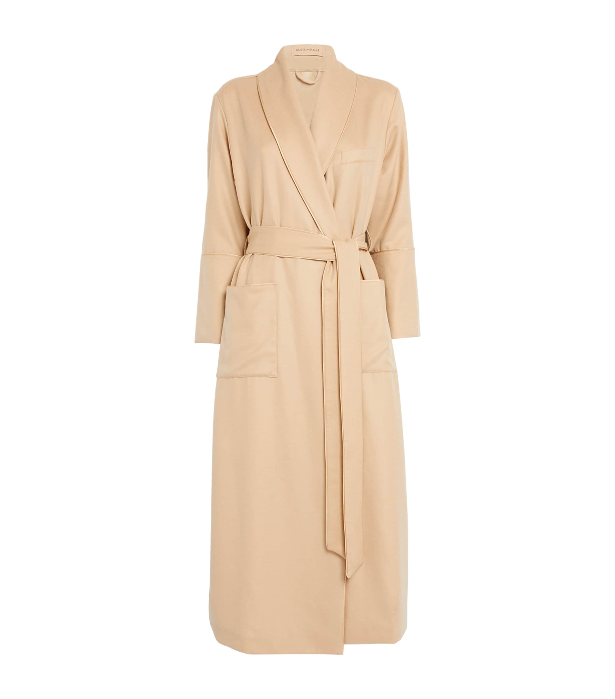 OLIVIA VON HALLE CASHMERE LOGAN ROBE 