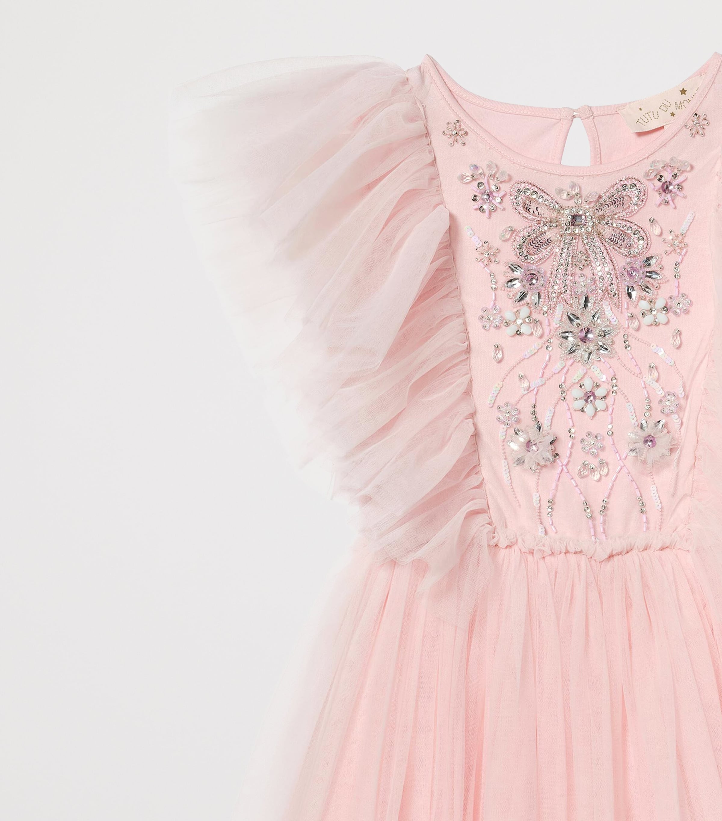 Tutu Du Monde Embellished Neptune’s Jewel Dress (2-11 Years) Satin Bow Image 4