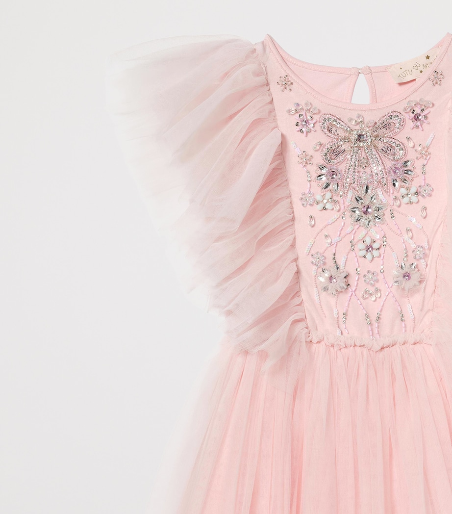 Tutu Du Monde Embellished Neptune’s Jewel Dress (2-11 Years) Satin Bow Image 4