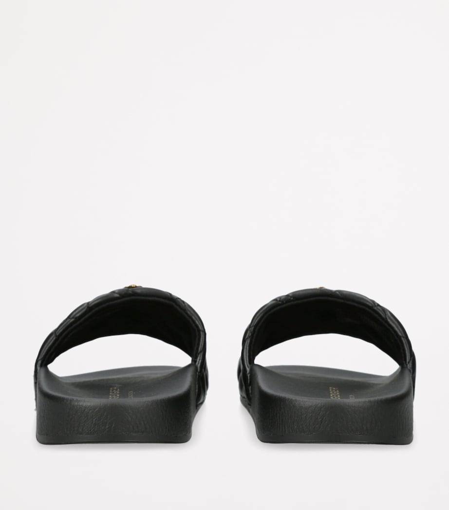 Meena Eagle Slides BLACK Image 3