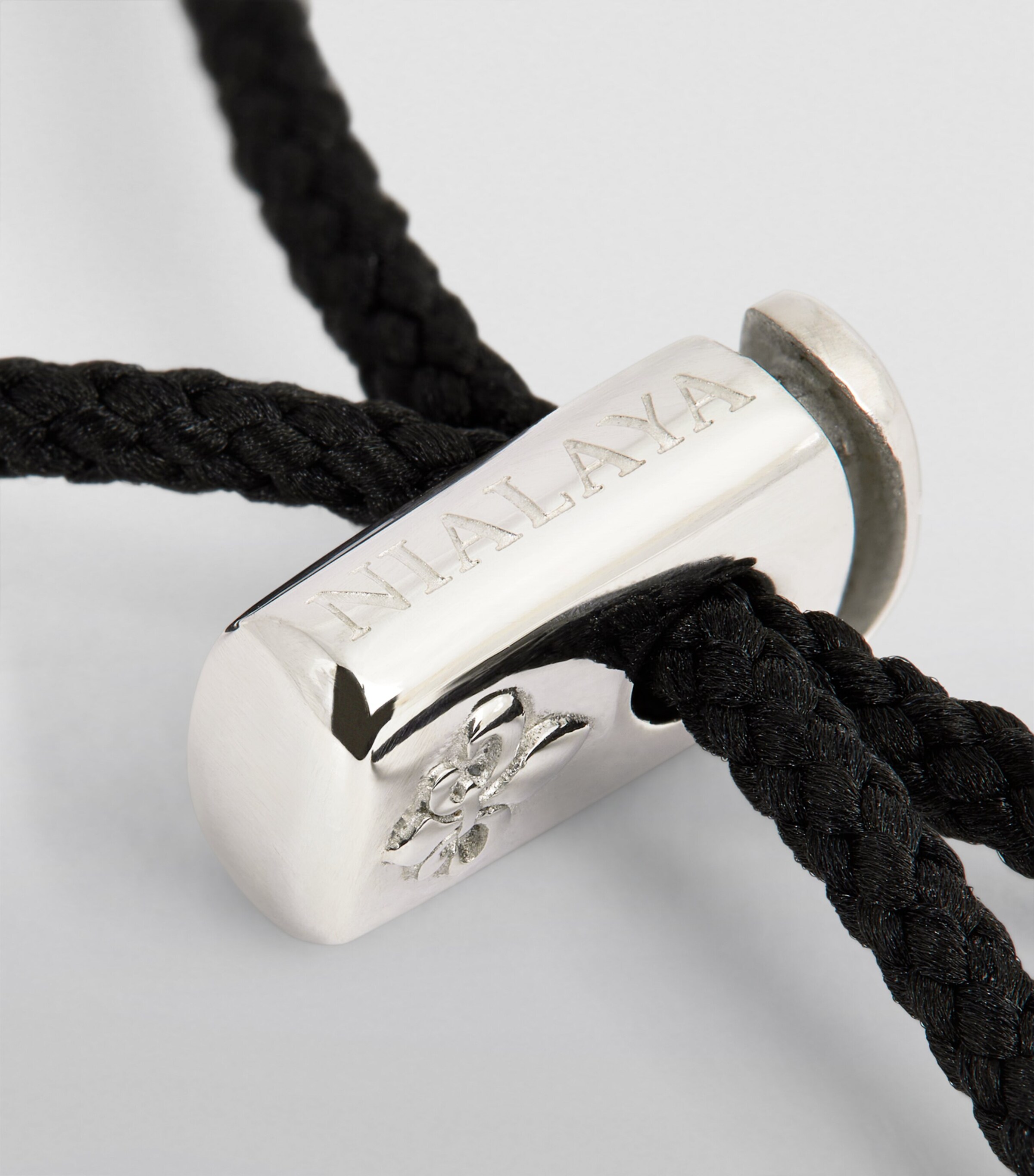 Stainless Steel Adjustable Lock Bracelet SILVER Image 6