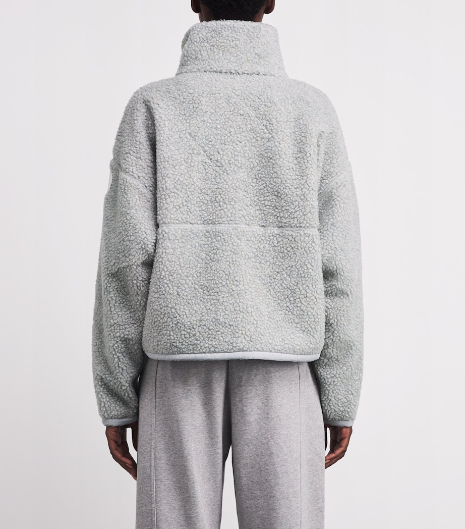 Wool-Blend Fleece Simcoe Jacket 9309 SLVRBRCH HEATHR Image 4