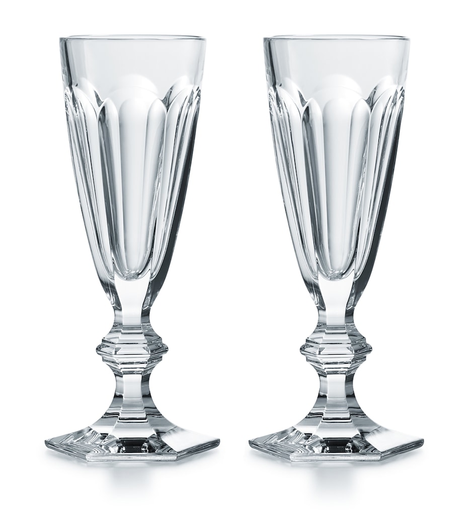 Set of 2 Harcourt 1841 Champagne Flutes NO COLOUR Image 1