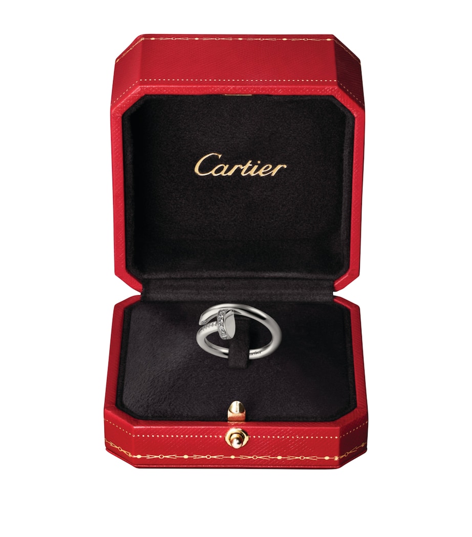 White Gold and Diamond Juste un Clou Ring MULTI Image 4