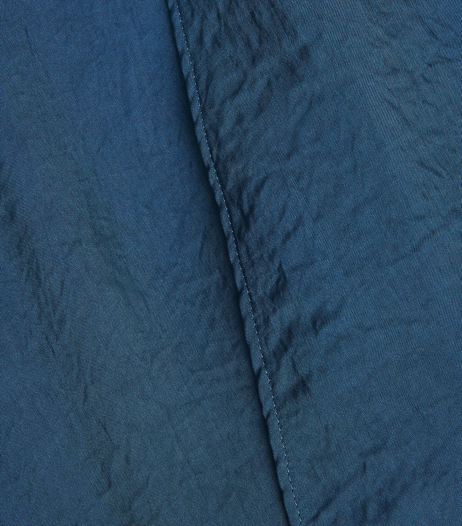 Drape-Detail Trousers NAVY Image 5