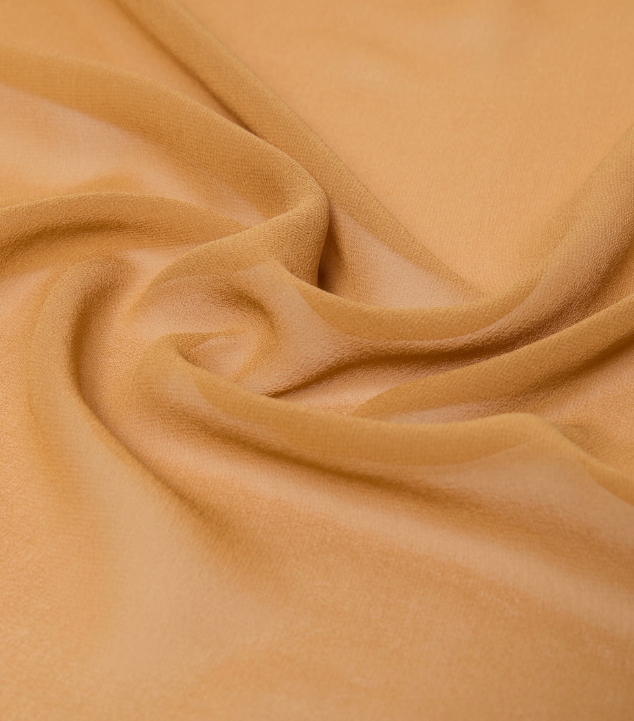 Silk Scarf CARAMEL Image 3
