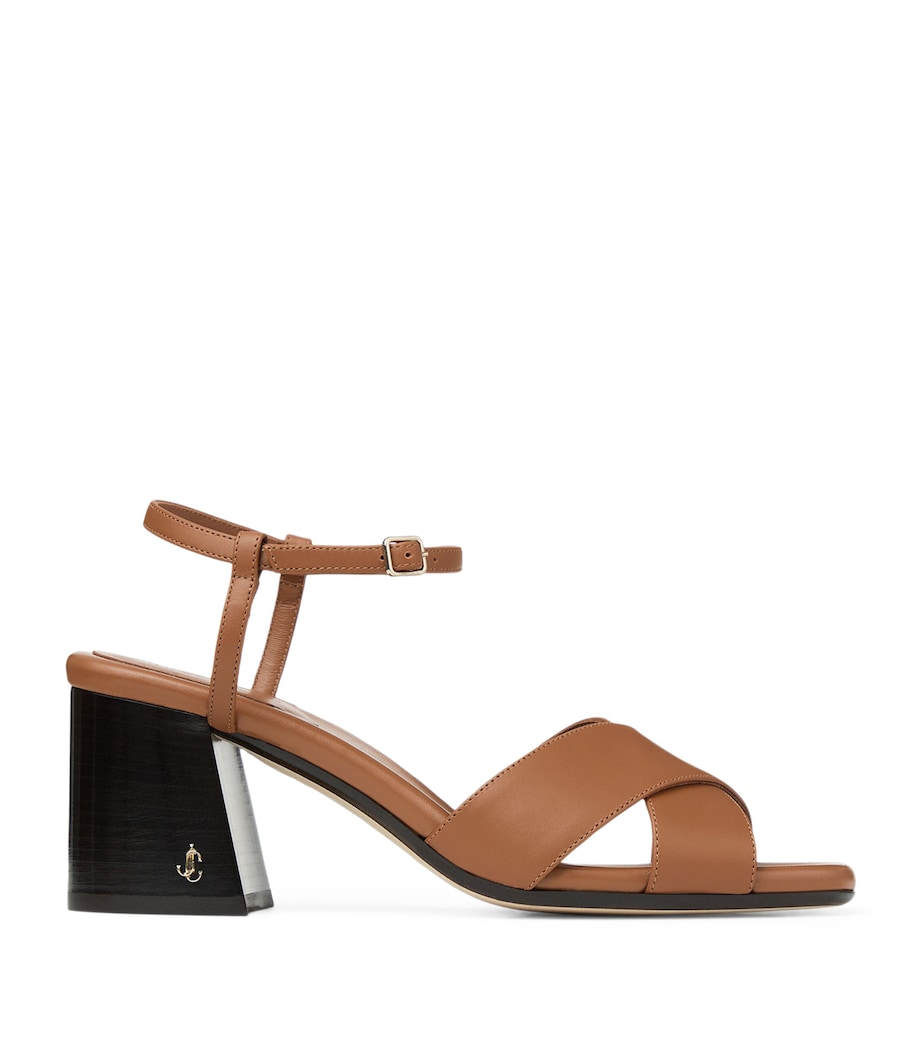 Valla 65 Leather Sandals TAN Image 1