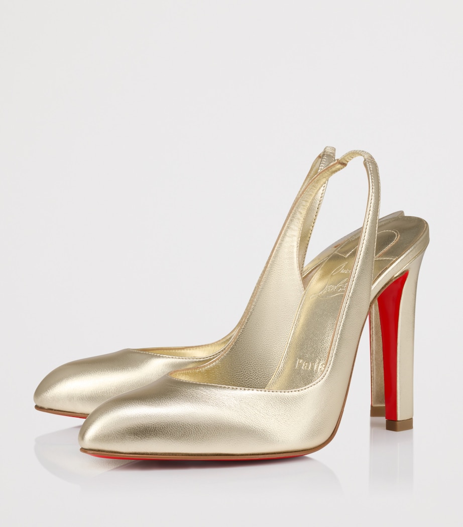 Christian Louboutin Fannylove Sling Nappa Leather Slingback Pumps 100 Image 3