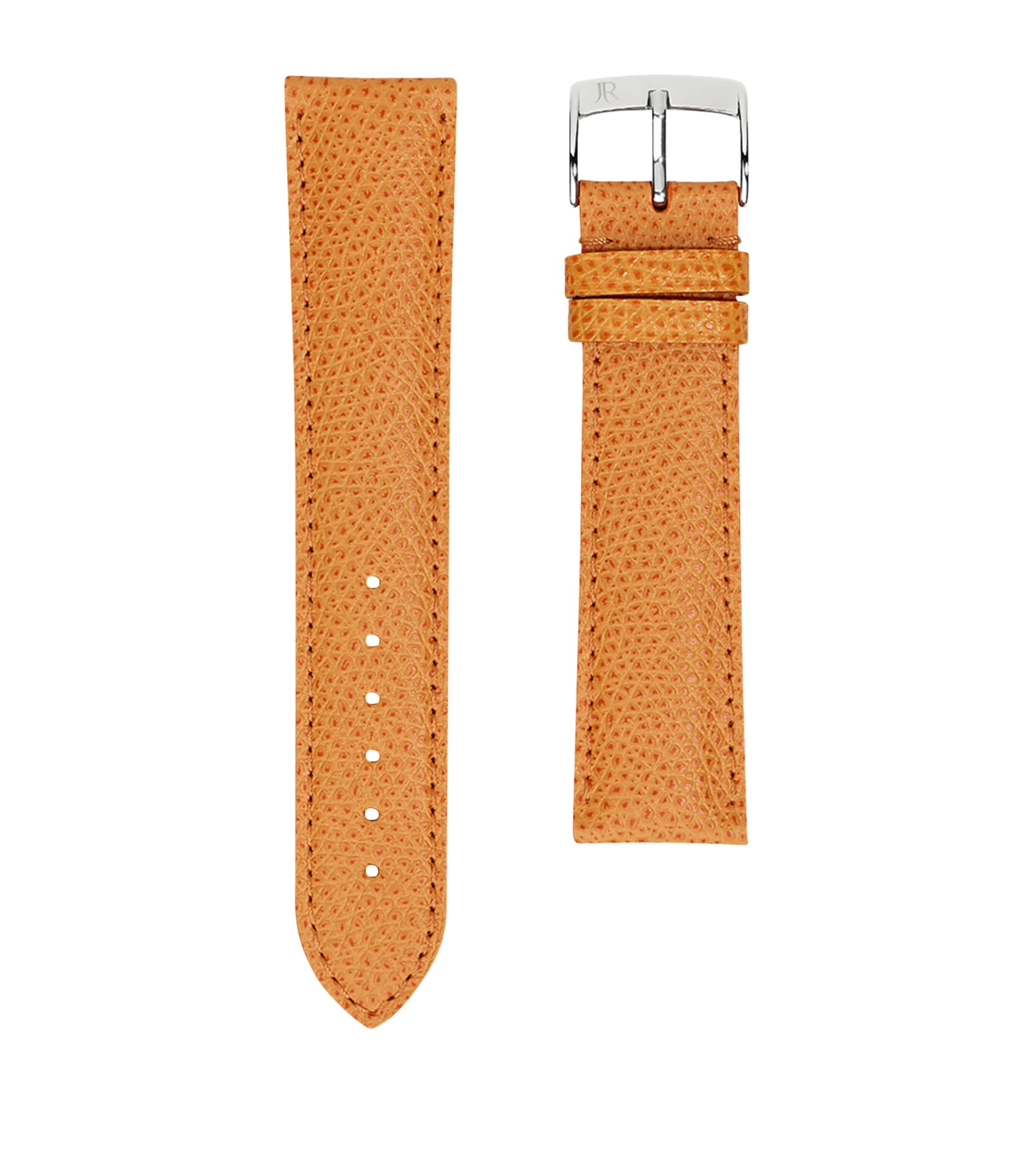 Jean Rousseau Leather Classic 3.5 Watch Strap (18mm) Orange Image 1