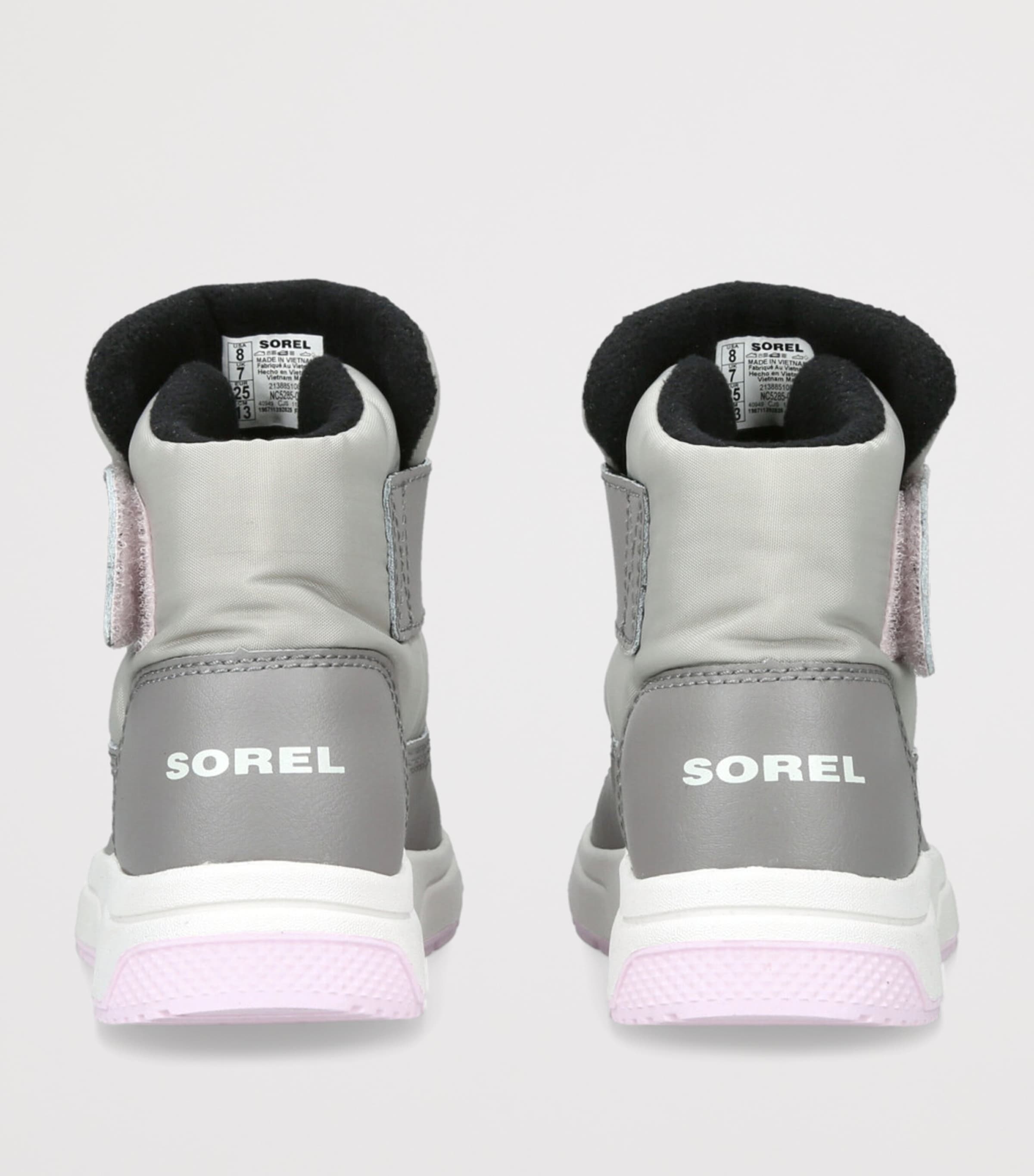 Whitney III Velcro Snow Boots GREY Image 2