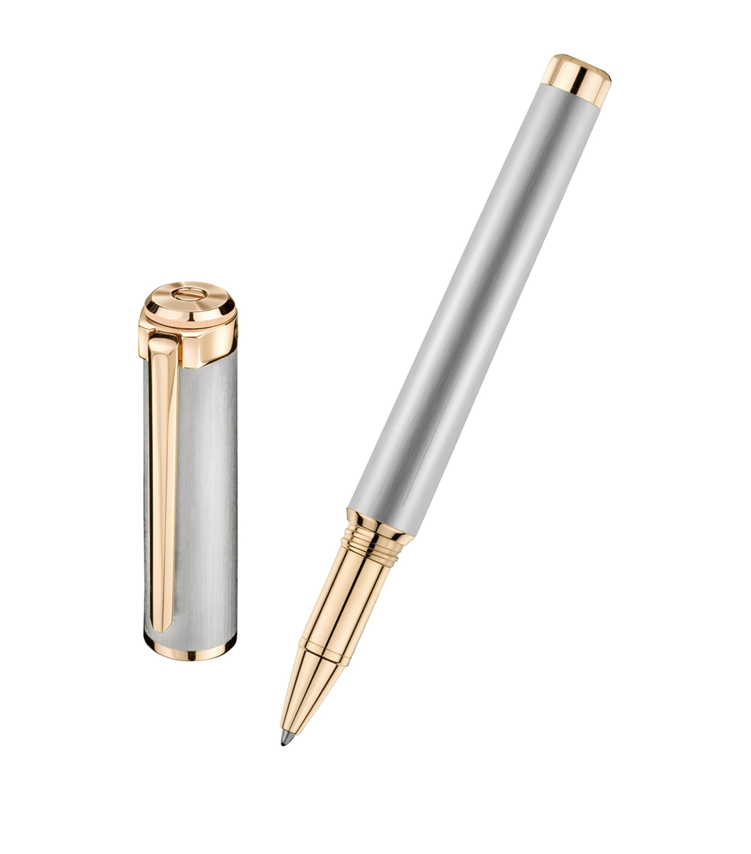 Shop Chopard Alpine Eagle Rollerball Pen In Silver