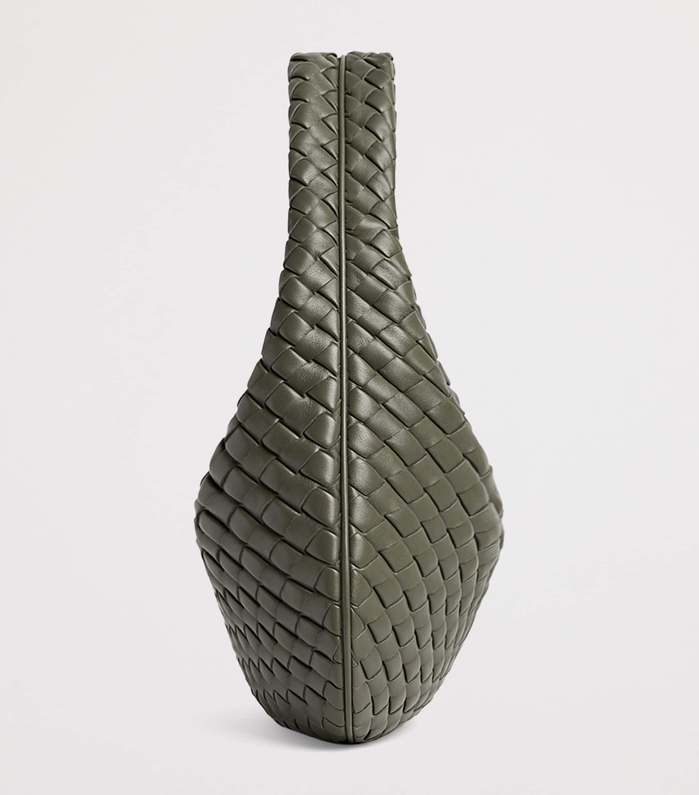 Small Leather Intrecciato Veneta Shoulder Bag 3292 Image 4