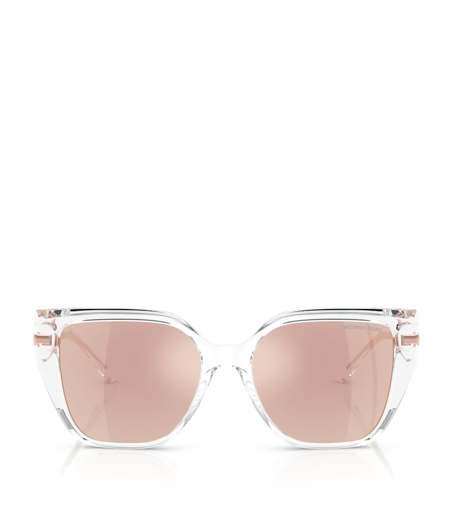 Michael Kors St. Barths Square Sunglasses Clear Image 1