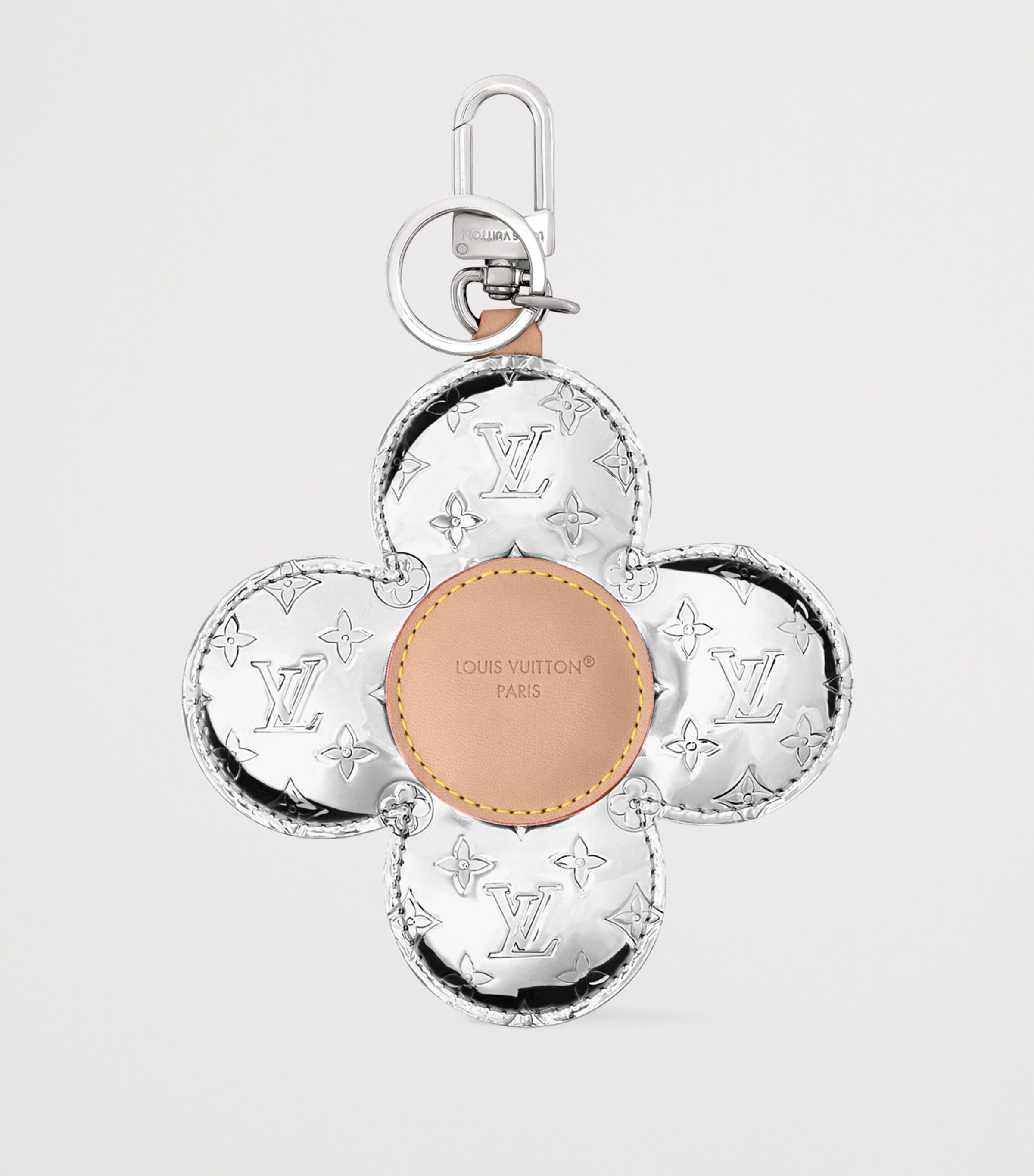 Leather Vivienne Key Ring MONOGRAM MIR LTHER Image 2