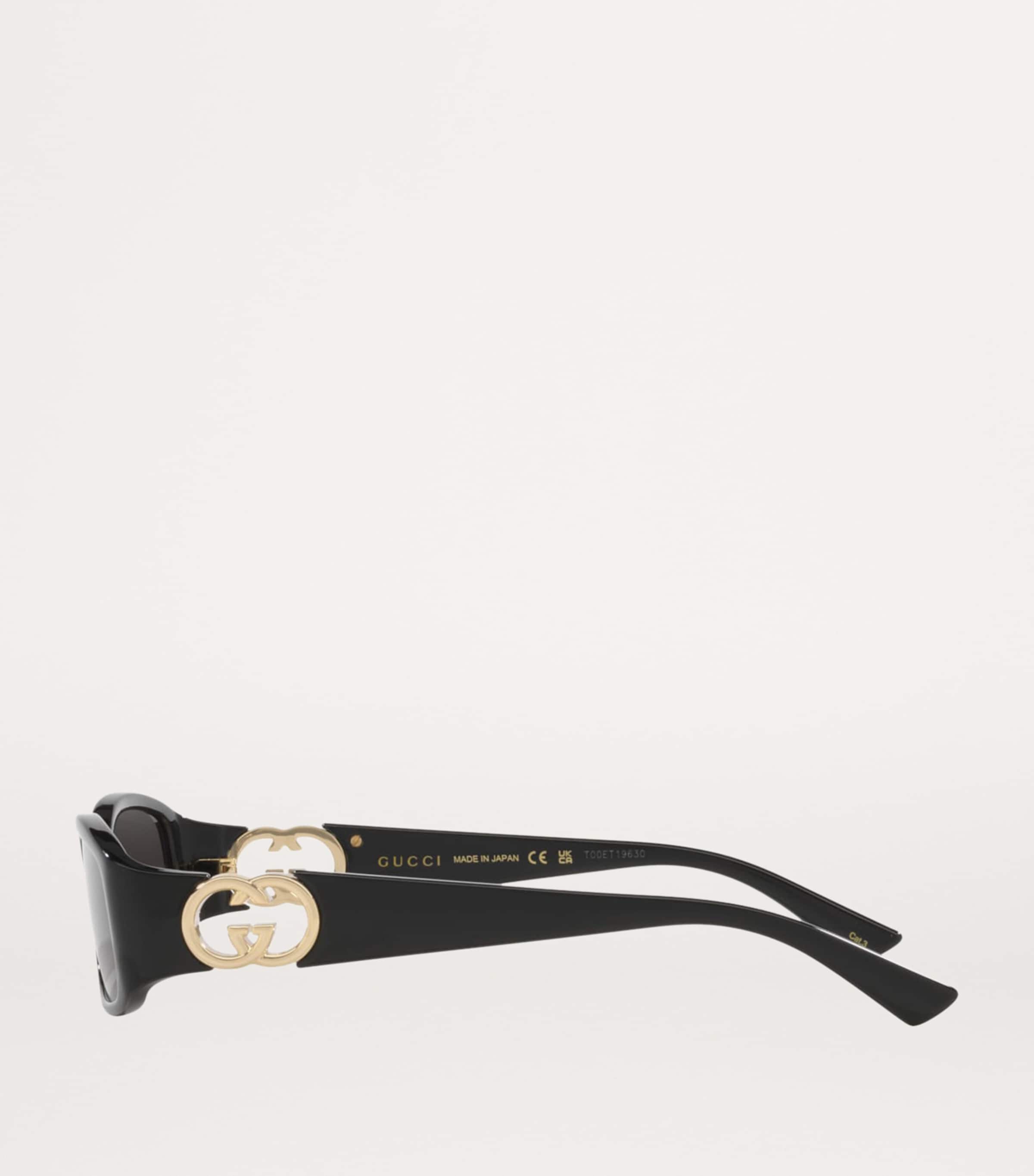 Gucci Slim Rectangular Sunglasses Image 3