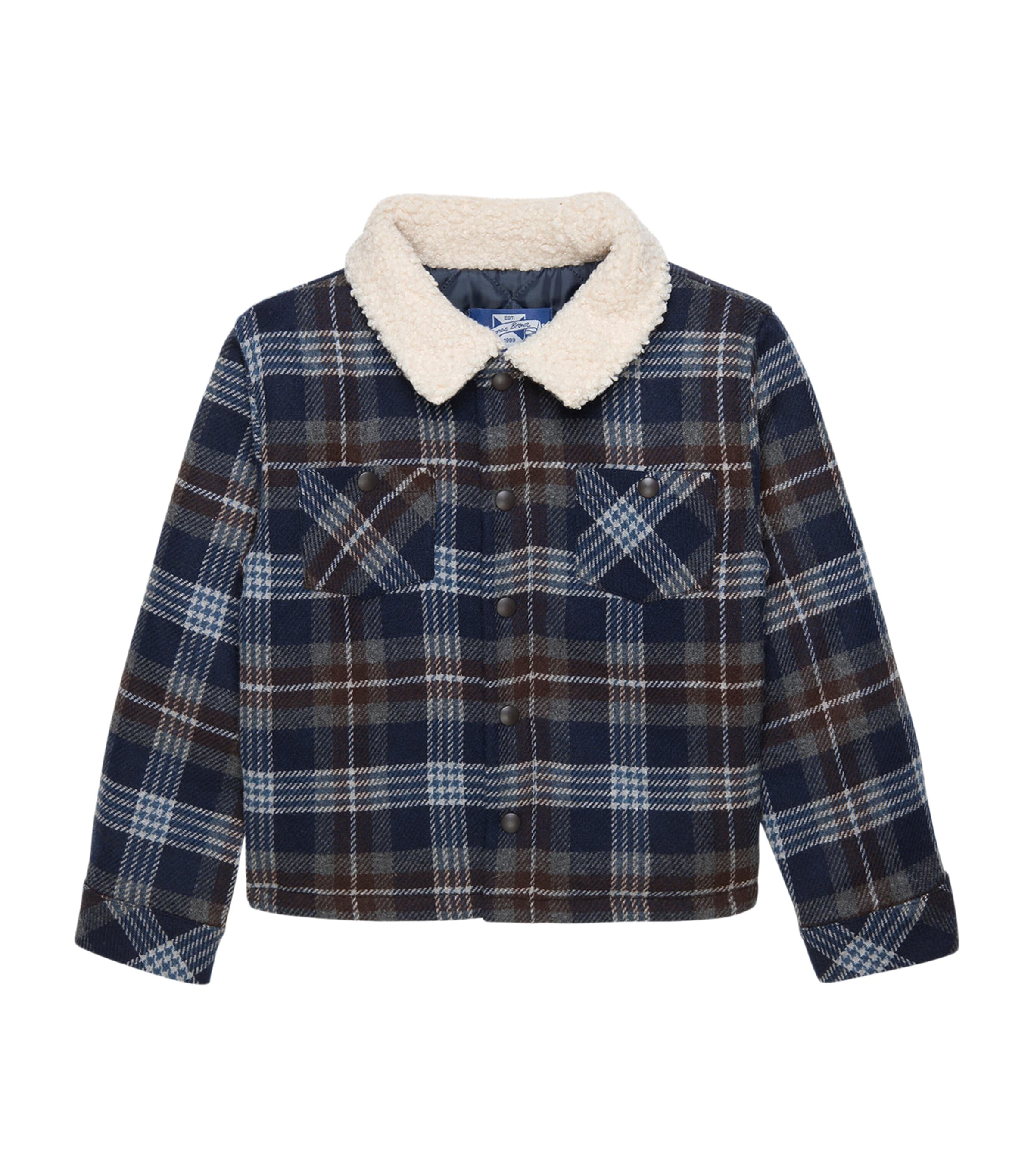 Trotters Theodore Jacket In Blue