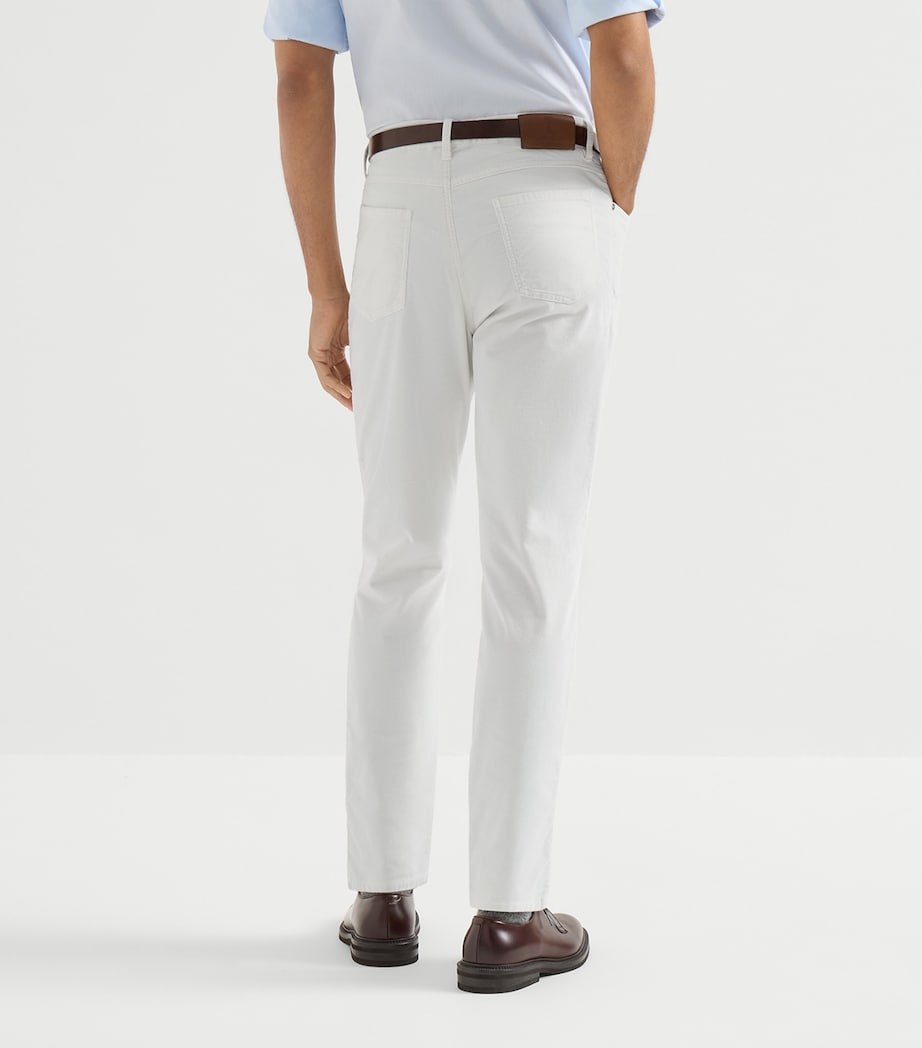 Brunello Cucinelli Mens Comfort Denim Straight Jeans Image 5