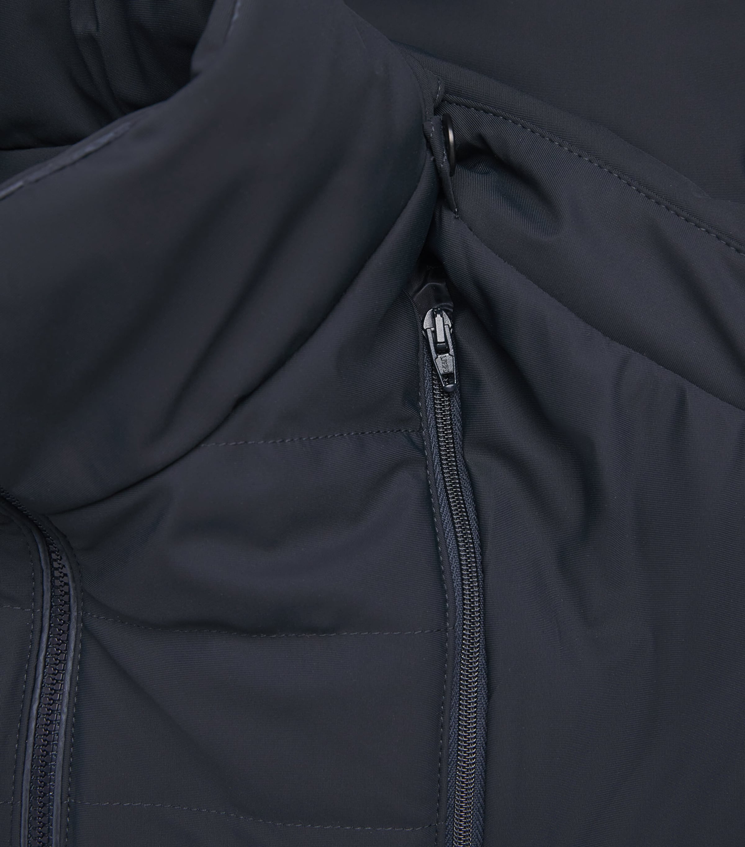 Herno Mens Washington Raincoat Blu Navy Image 6
