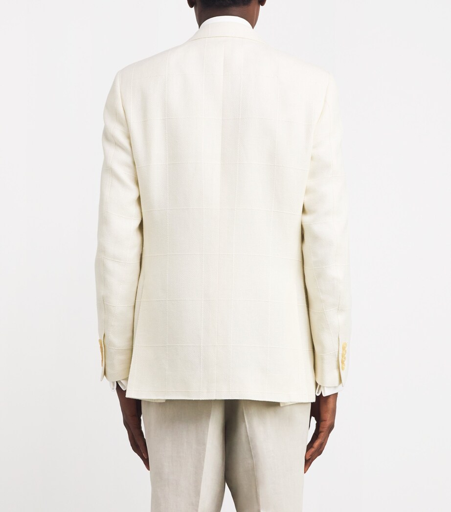 Check-Stitch Blazer 001 Image 4