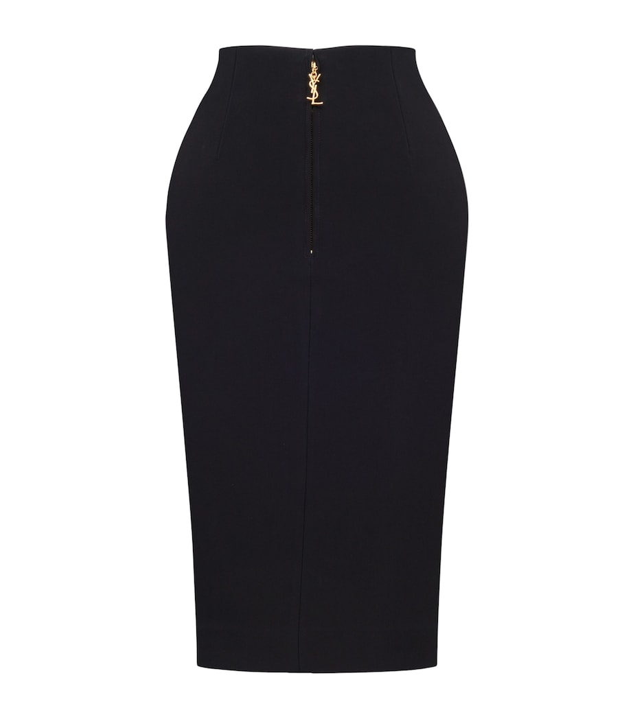 Satin Cassandre Midi Skirt 1000 Image 2