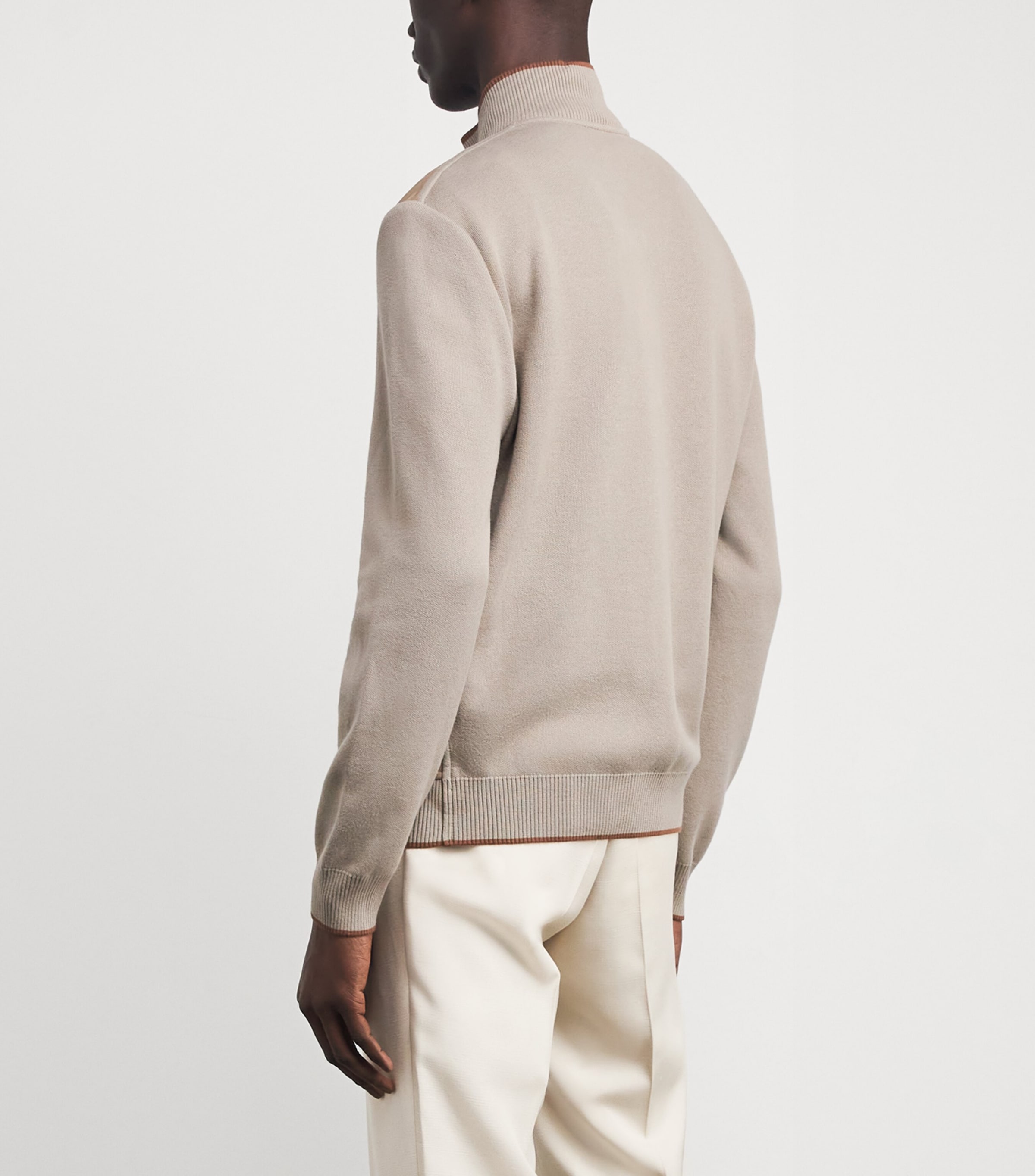 Suede-Front Hybrid Jacket 703 Image 4