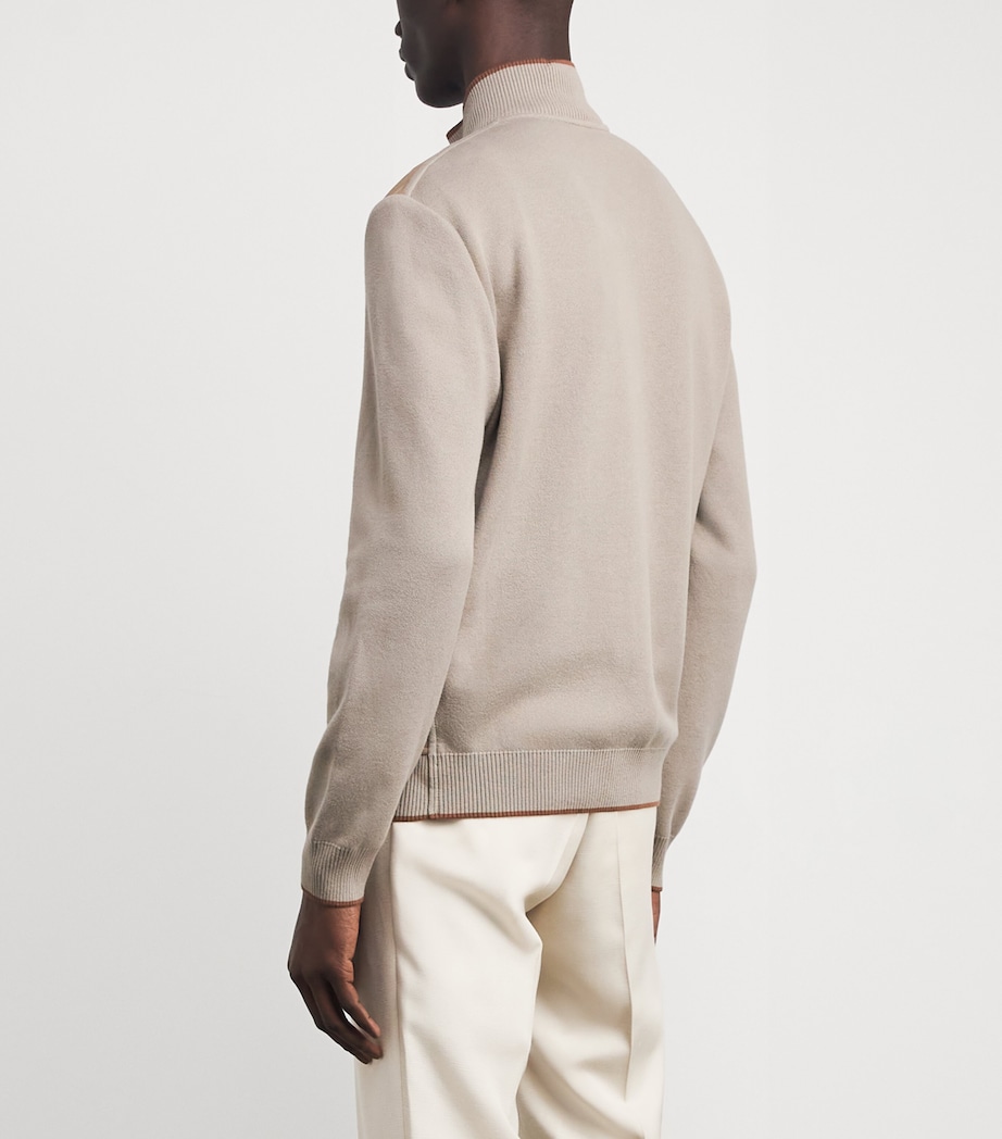 Suede-Front Hybrid Jacket 703 Image 4