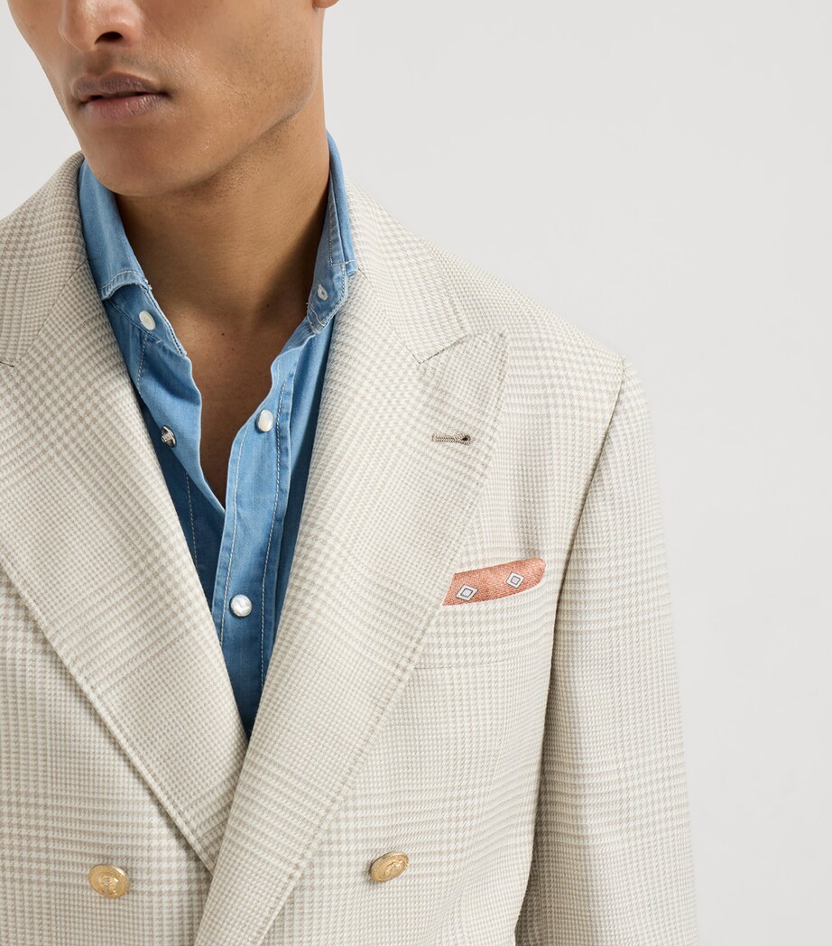 Silk Diamond Pocket Square CZR55 Image 2