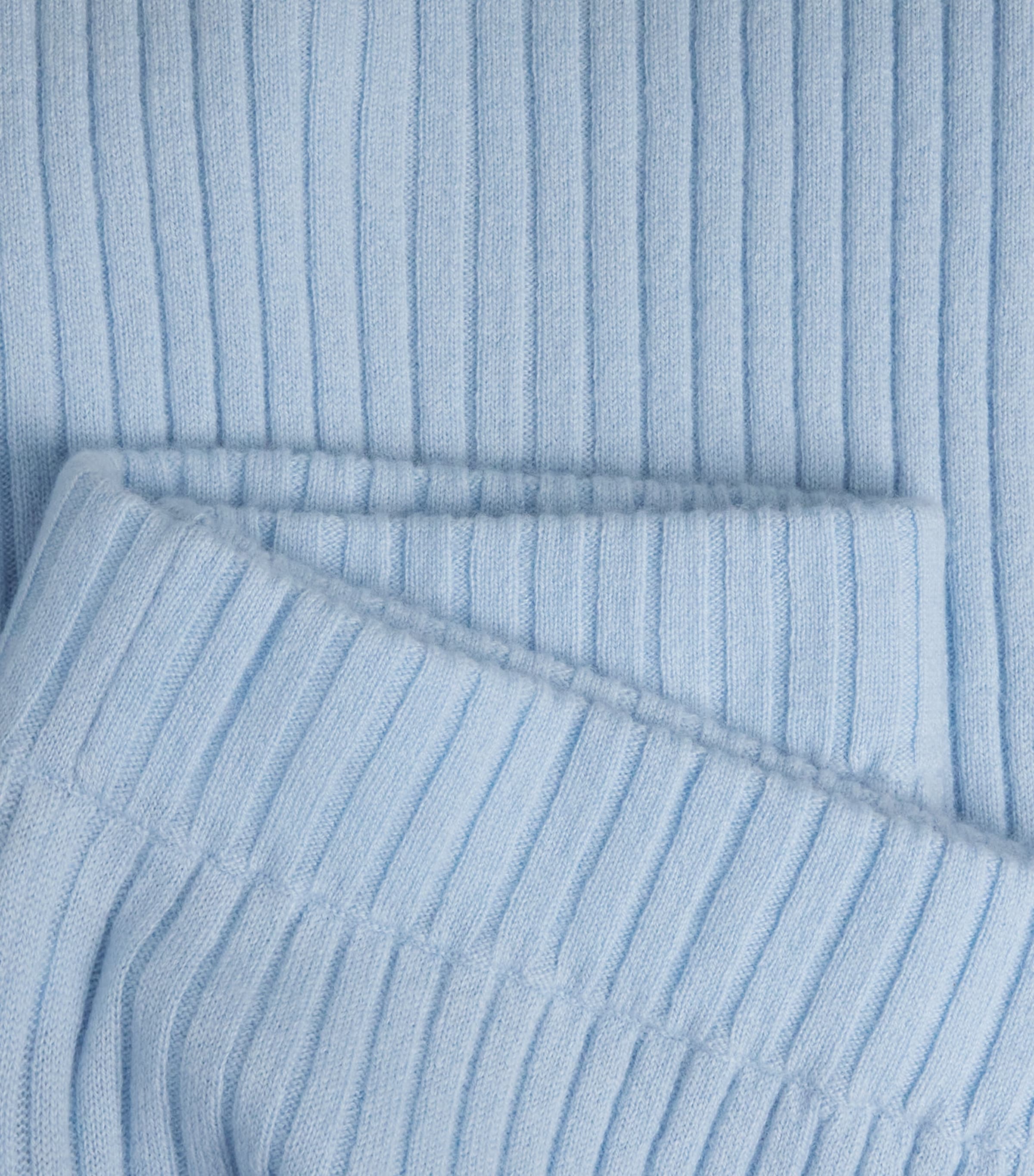 Cashmere Rib Trousers 11/11 BLUE Image 2