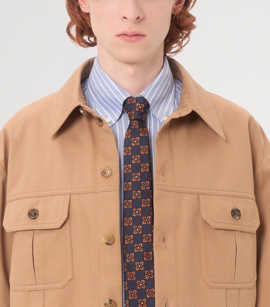 Valentino Garavani Mens Cotton Twin-Pocket Jacket Image 7