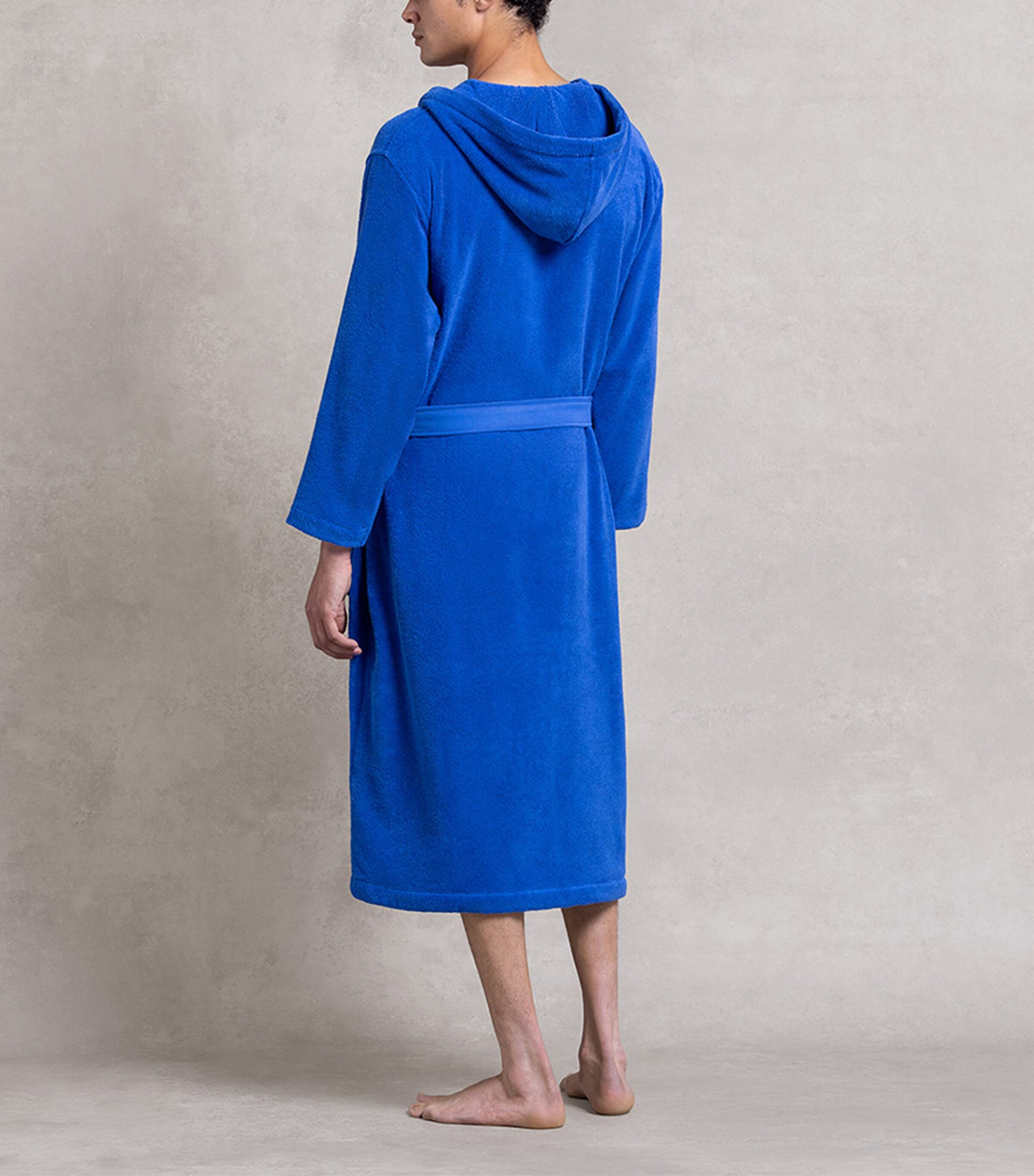 Ralph Lauren Home Polo Player Bathrobe Iris Image 4