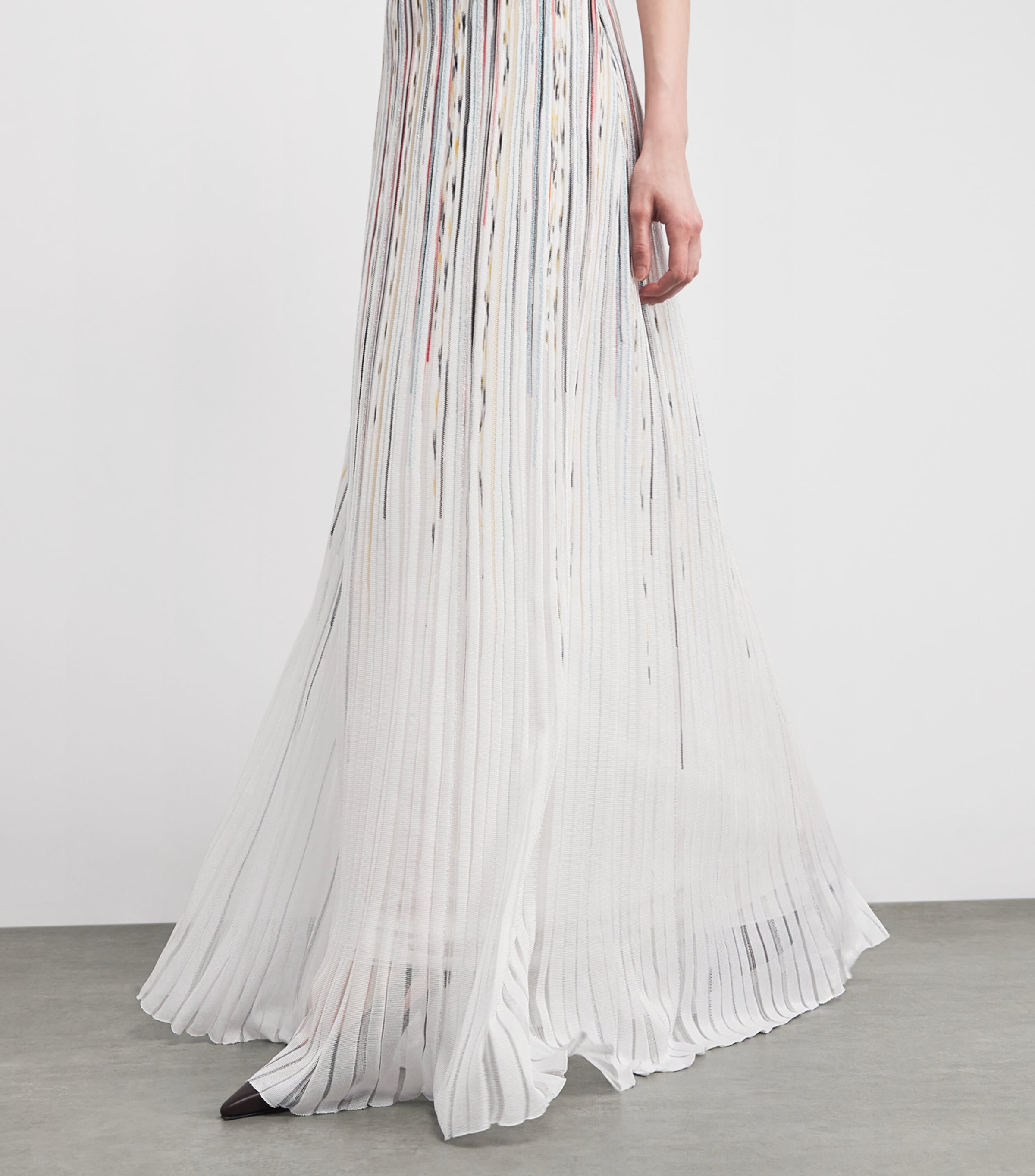 Stripe Maxi Dress SM9ZZ LIGHT TONES Image 6