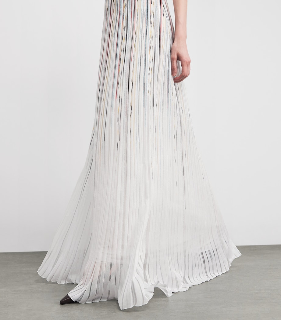 Stripe Maxi Dress SM9ZZ LIGHT TONES Image 6